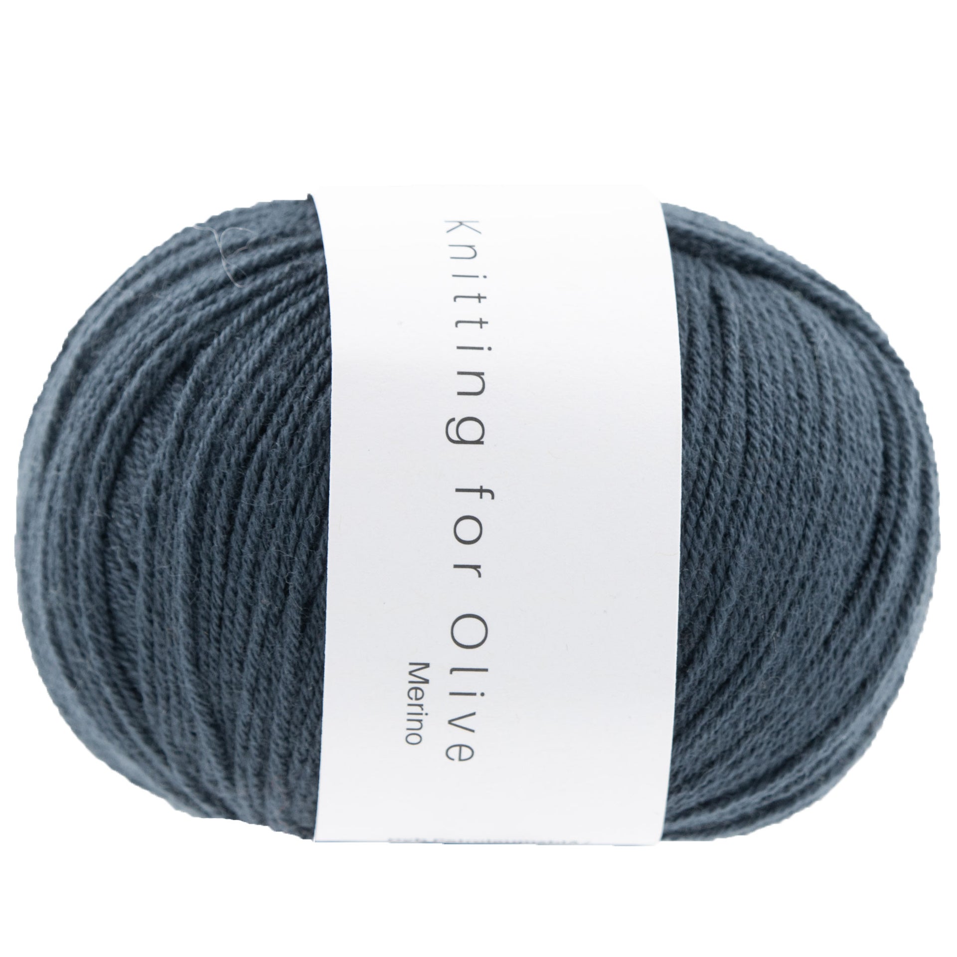 Knitting for Olive Merino Yarn - Deep Petroleum Blue - Zoom Image
