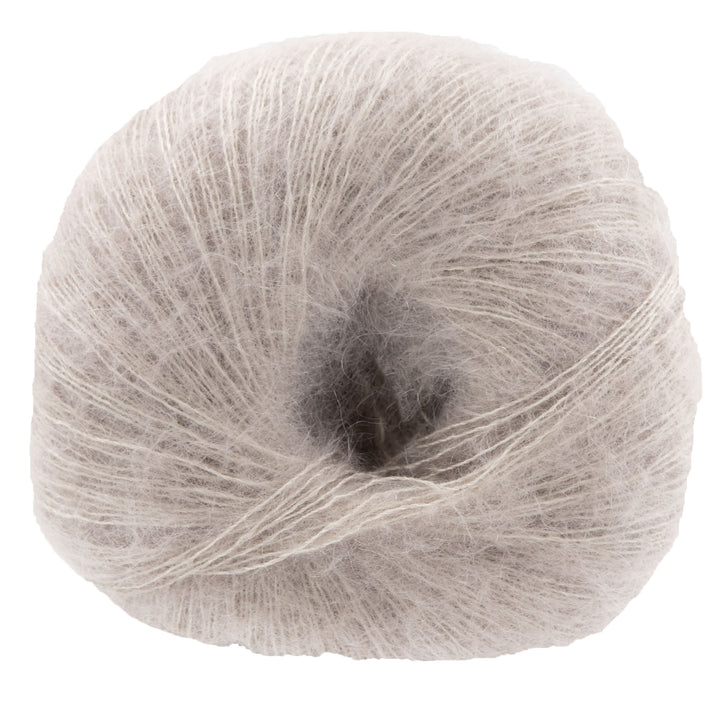 Knitting for Olive Soft Silk Mohair Yarn - Oatmeal - Zoom Image