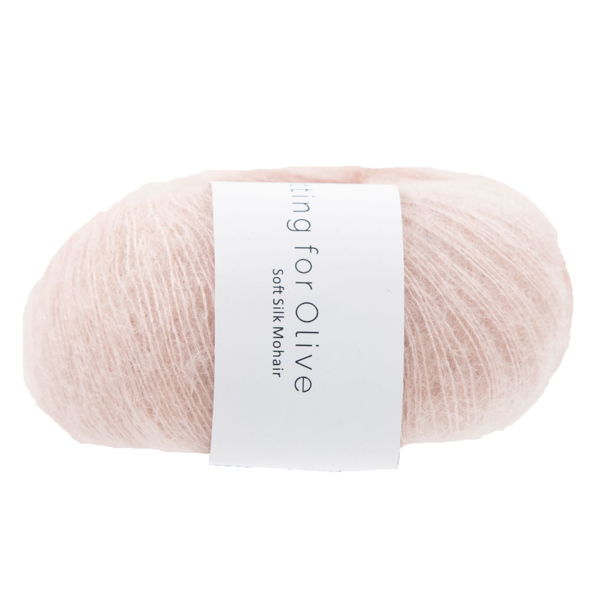 Knitting for Olive Soft Silk Mohair Yarn - Soft Rose - Zoom Image

