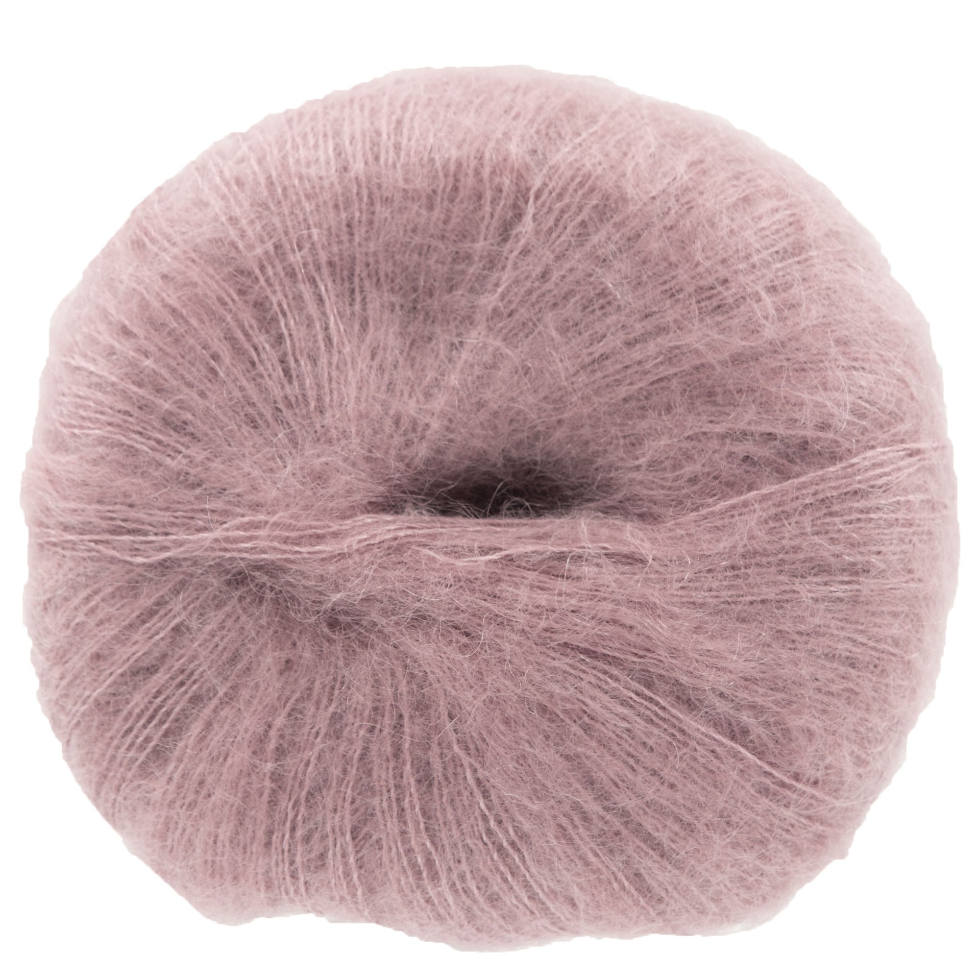 Knitting for Olive Soft Silk Mohair Yarn - Dusty Rose - Zoom Image
