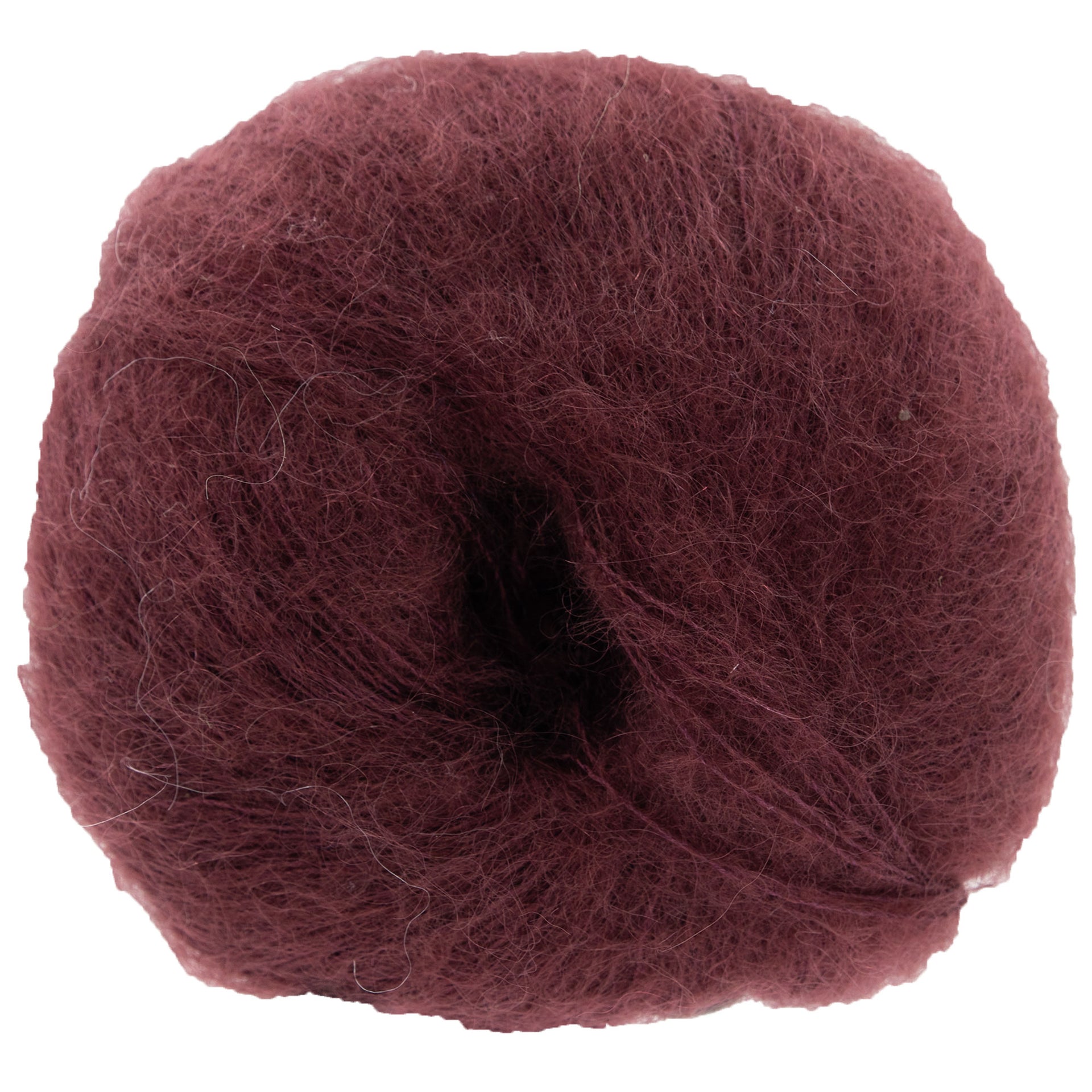 Knitting for Olive Soft Silk Mohair Yarn - Bordeaux - Zoom Image
