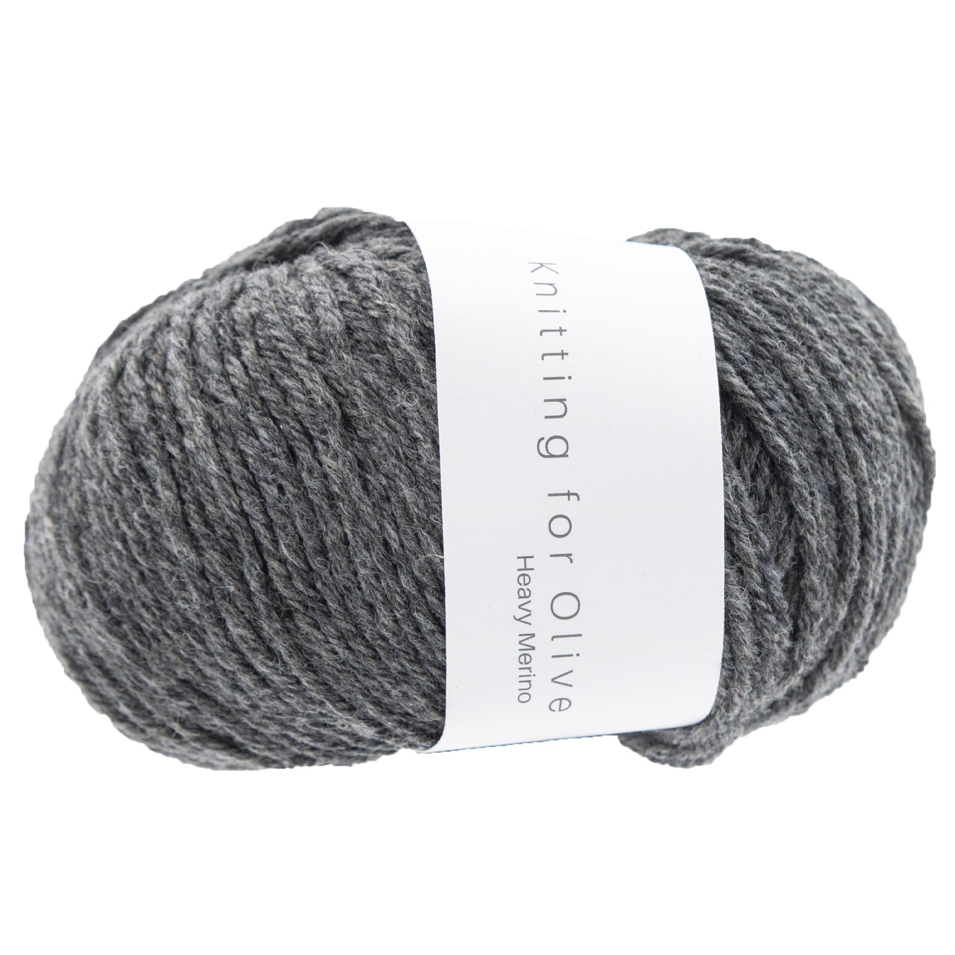 Knitting for Olive Heavy Merino Yarn - Thunder Cloud - Zoom Image
