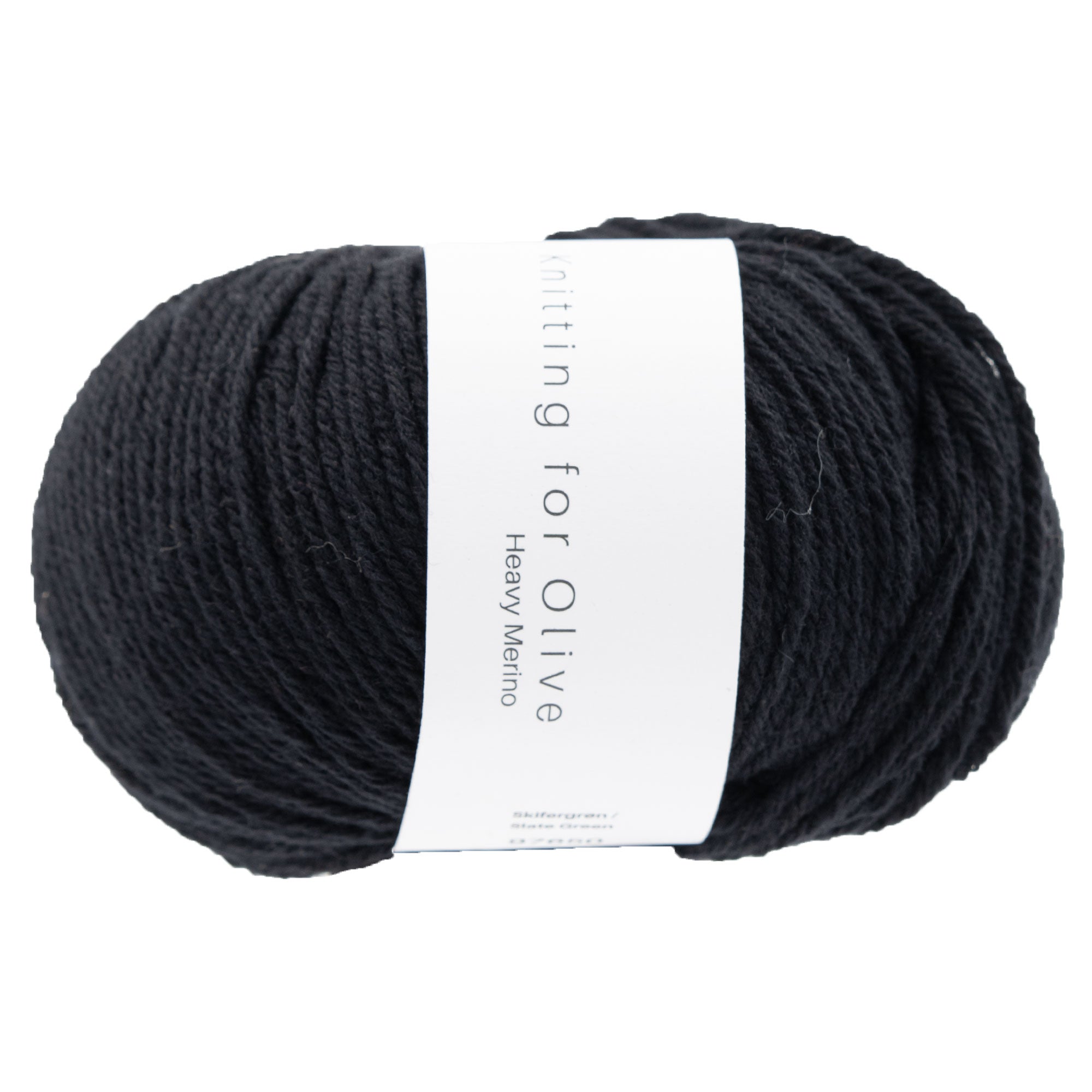Knitting for Olive Heavy Merino Yarn - Coal - Zoom Image