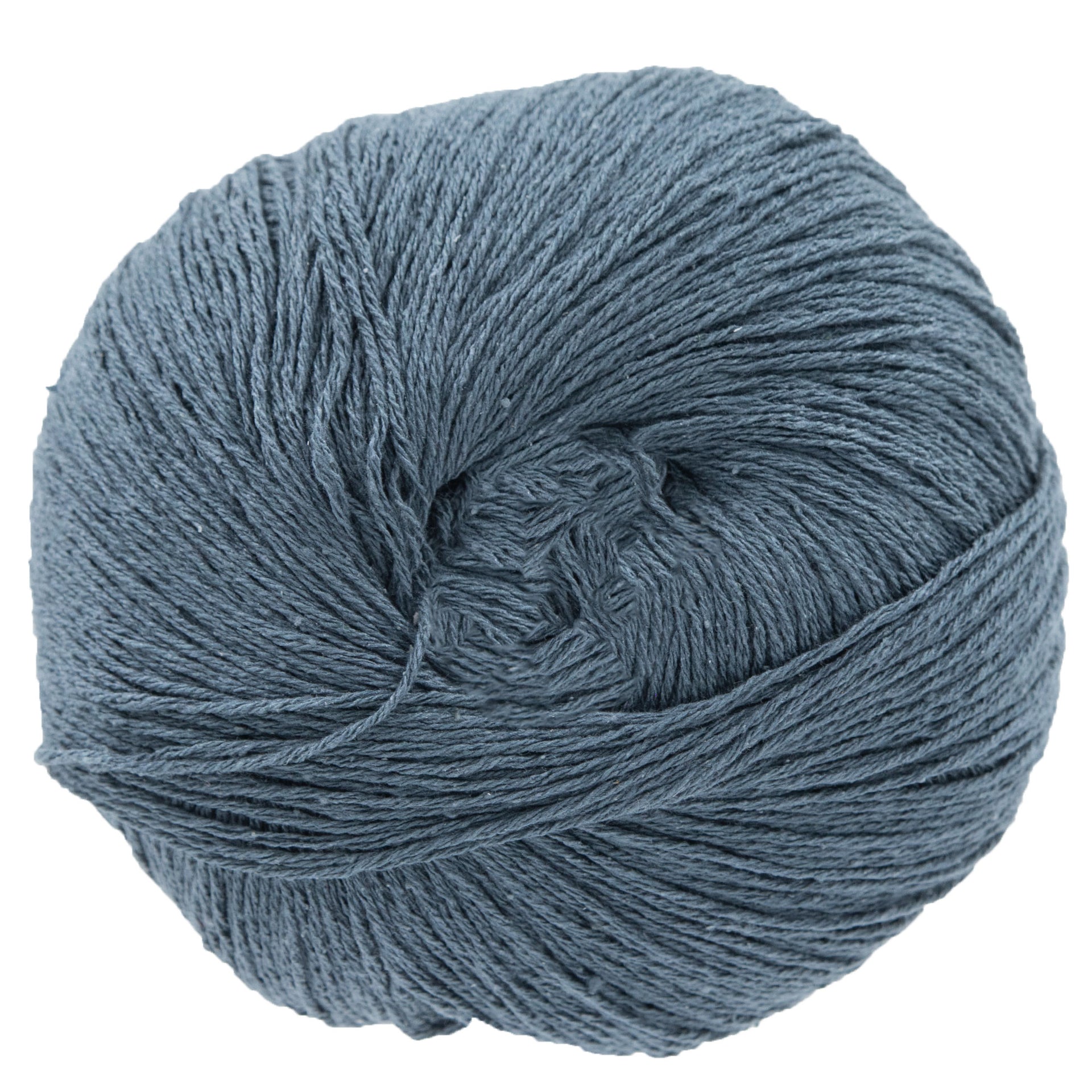 Knitting for Olive Pure Silk Yarn - Deep Petroleum Blue - Zoom Image
