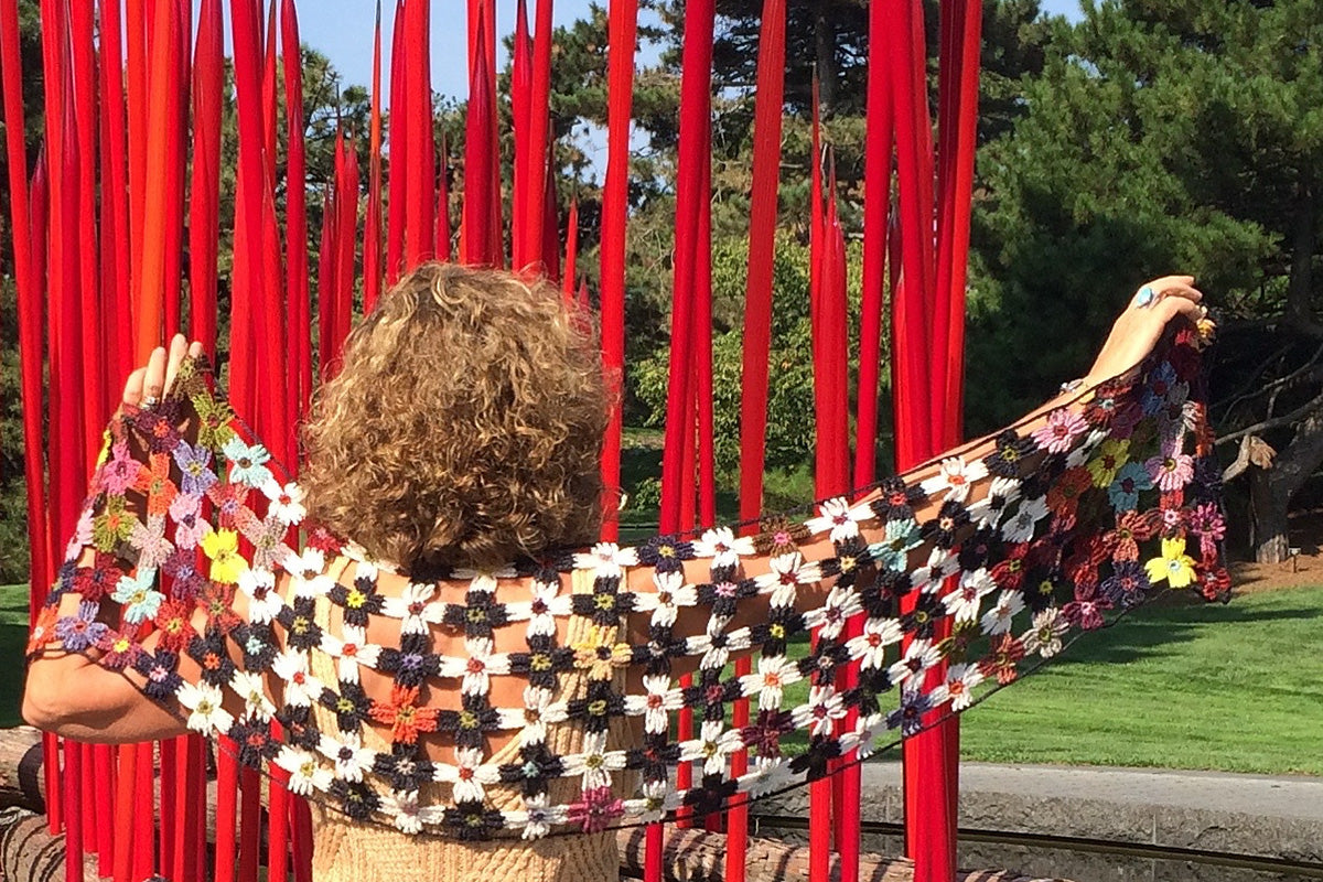 Madelinetosh Florescence Scarf Kit - Extra Image
