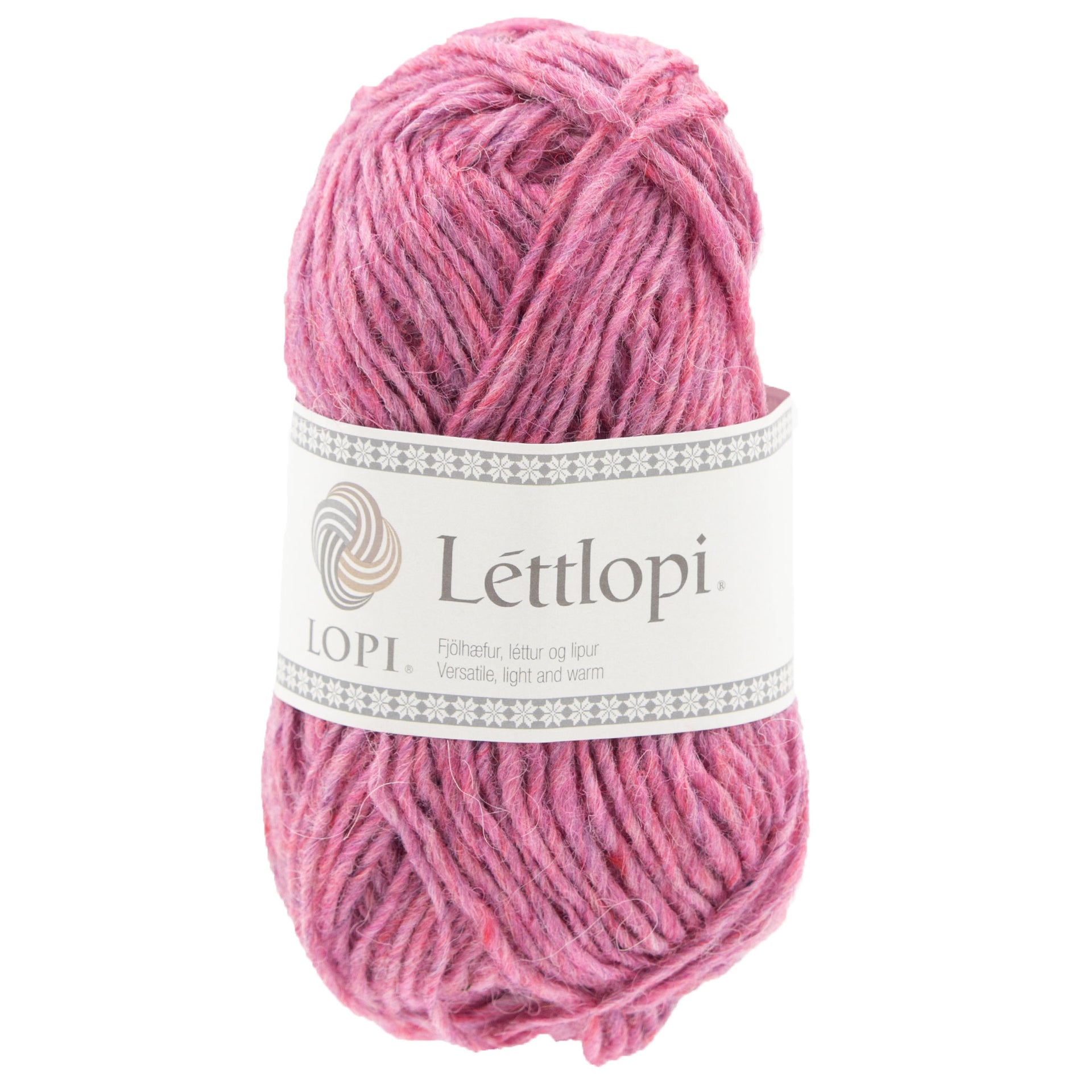 Lopi Lettlopi Yarn - 1412 Pink - Zoom Image
