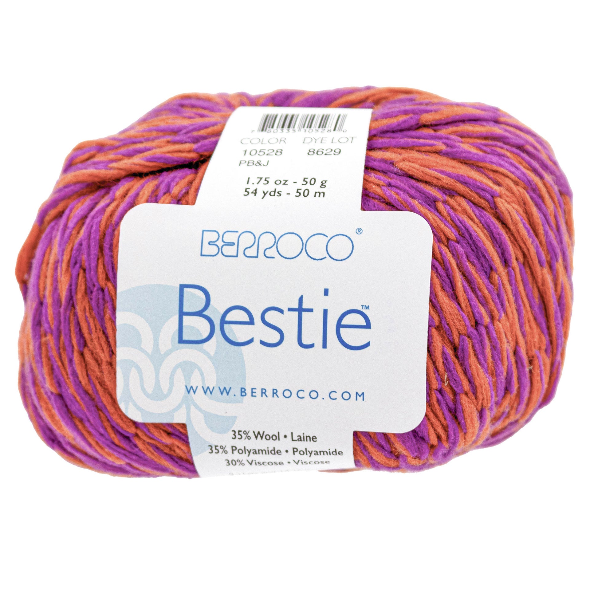 Berroco Bestie Yarn - 10528 PB & J - Zoom Image
