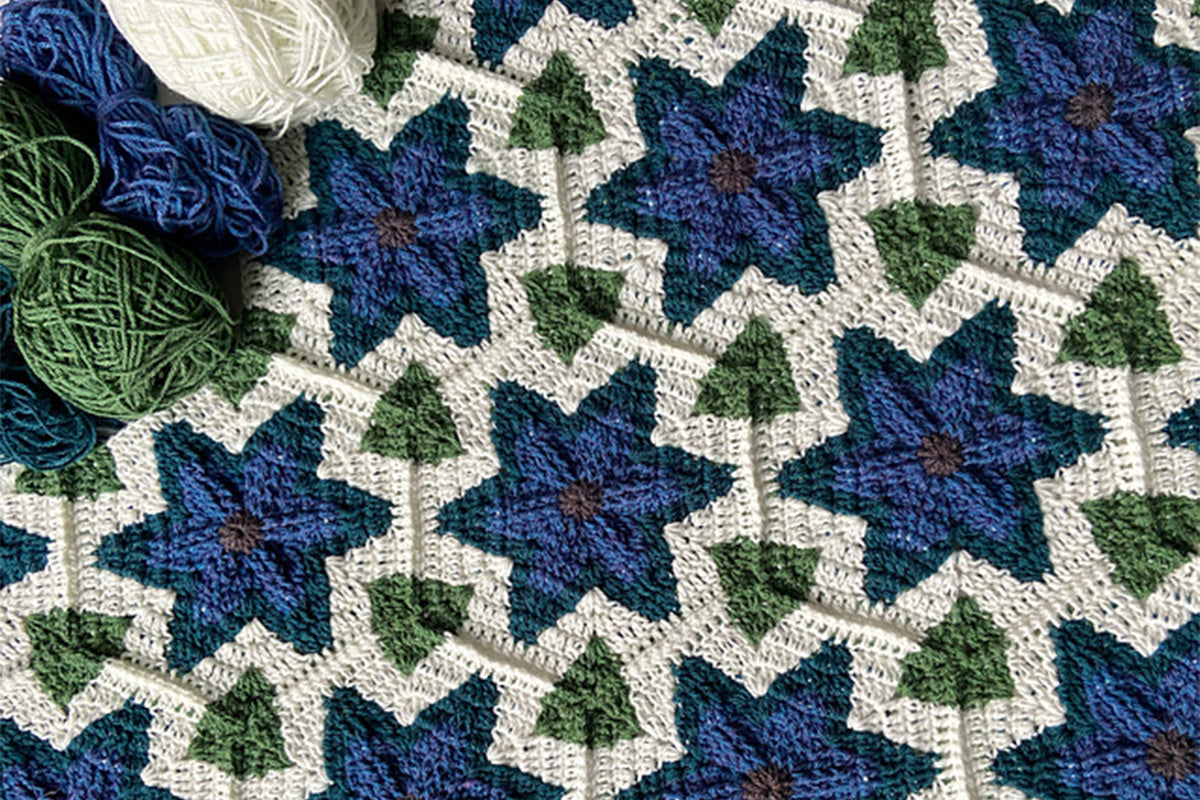 Scheepjes Waltz of the Flowers Blanket Kit - Extra Image
