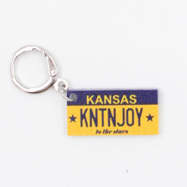 Jimmy Beans Wool State Stitch Markers - Kansas - Zoom Image