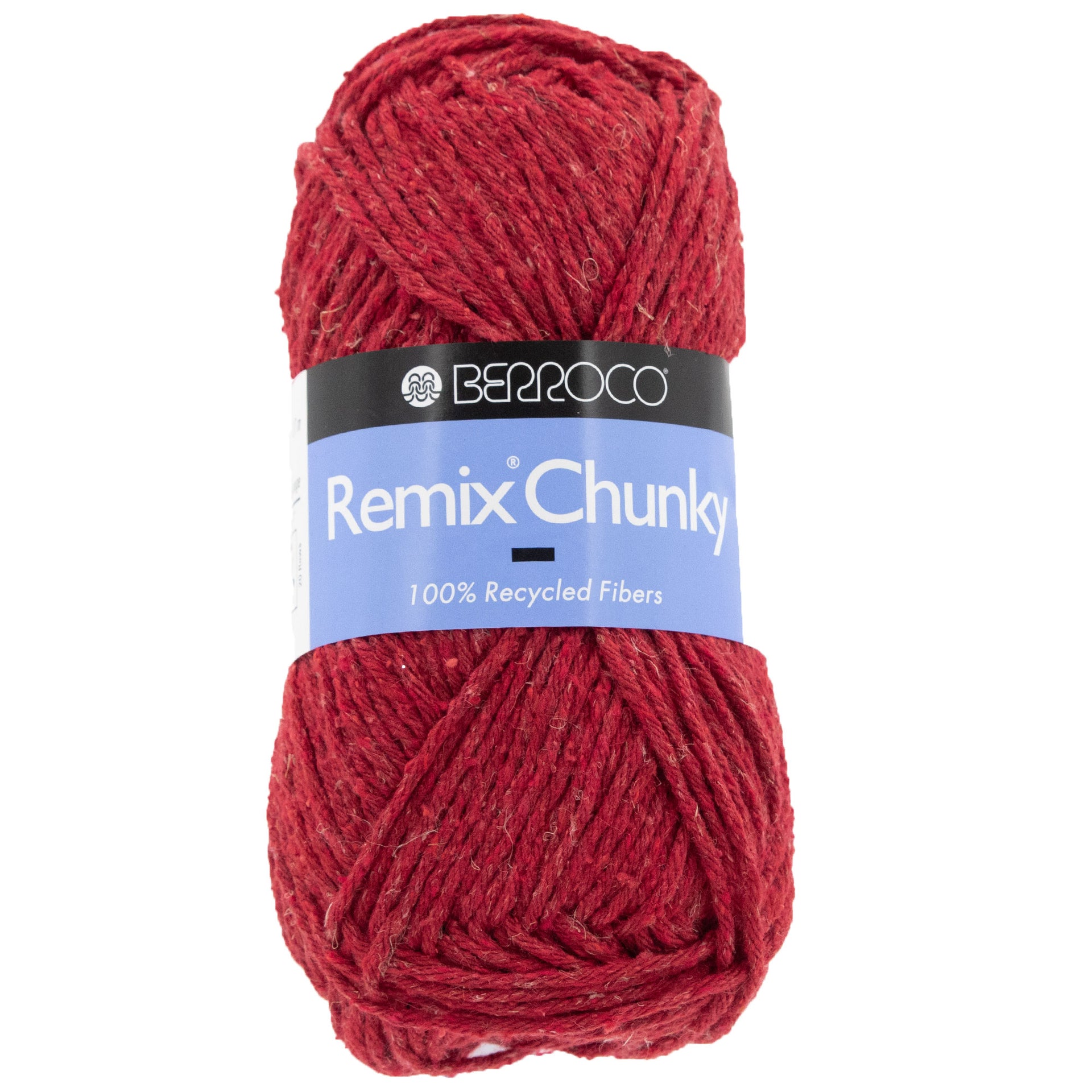 Berroco Remix Chunky Yarn - 9998 Cherry - Zoom Image

