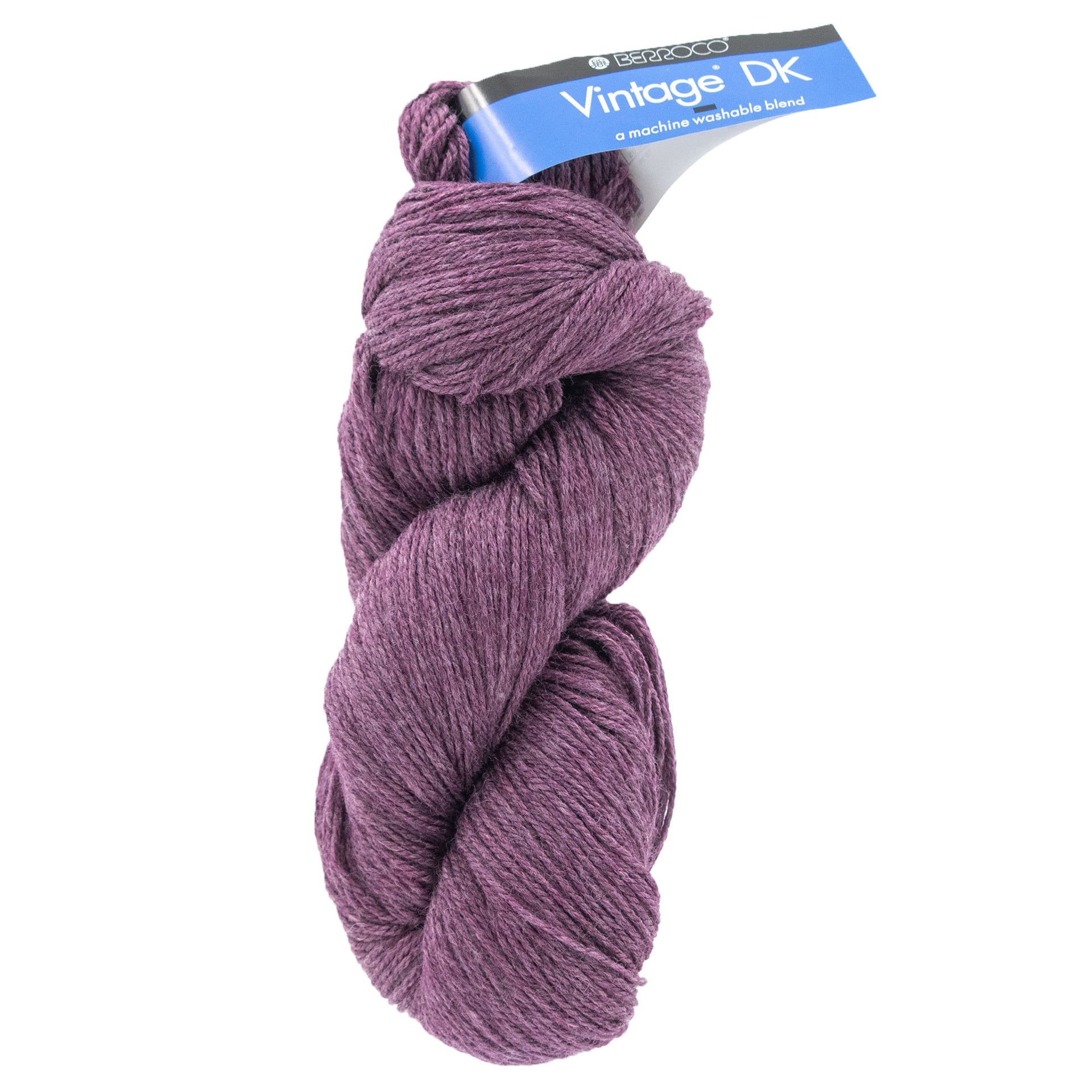 Berroco Vintage DK Yarn - 2198 Grape Twist - Zoom Image
