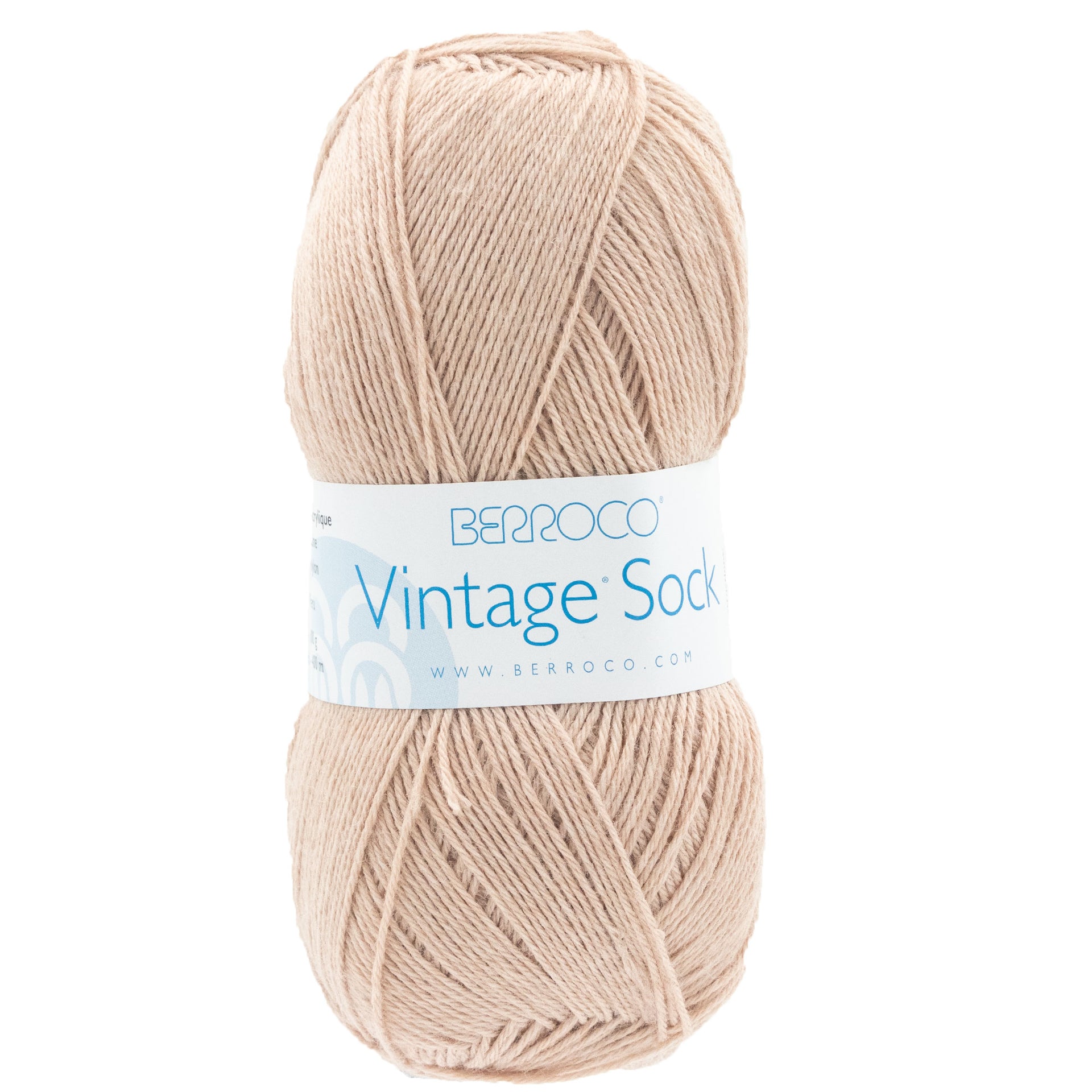 Berroco Vintage Sock Yarn - 12104 Mushroom - Zoom Image
