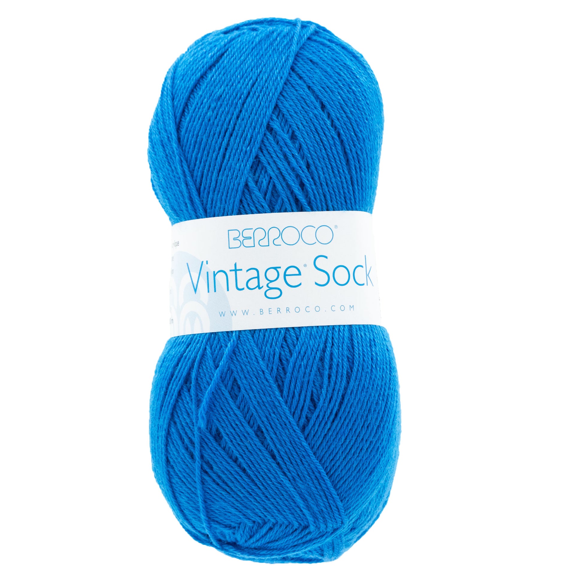 Berroco Vintage Sock Yarn - 12153 Blue Note - Zoom Image
