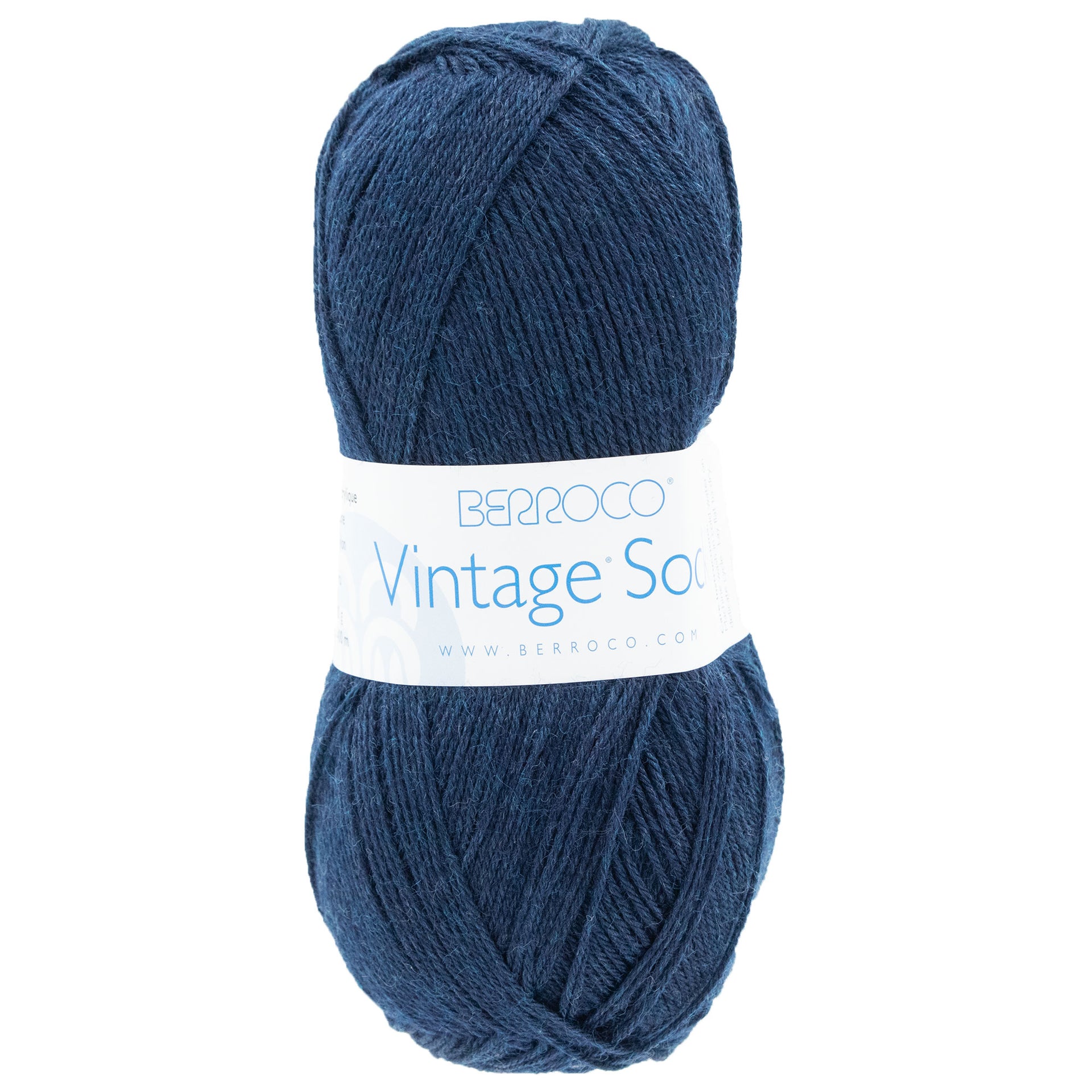 Berroco Vintage Sock Yarn - 12182 Indigo - Zoom Image

