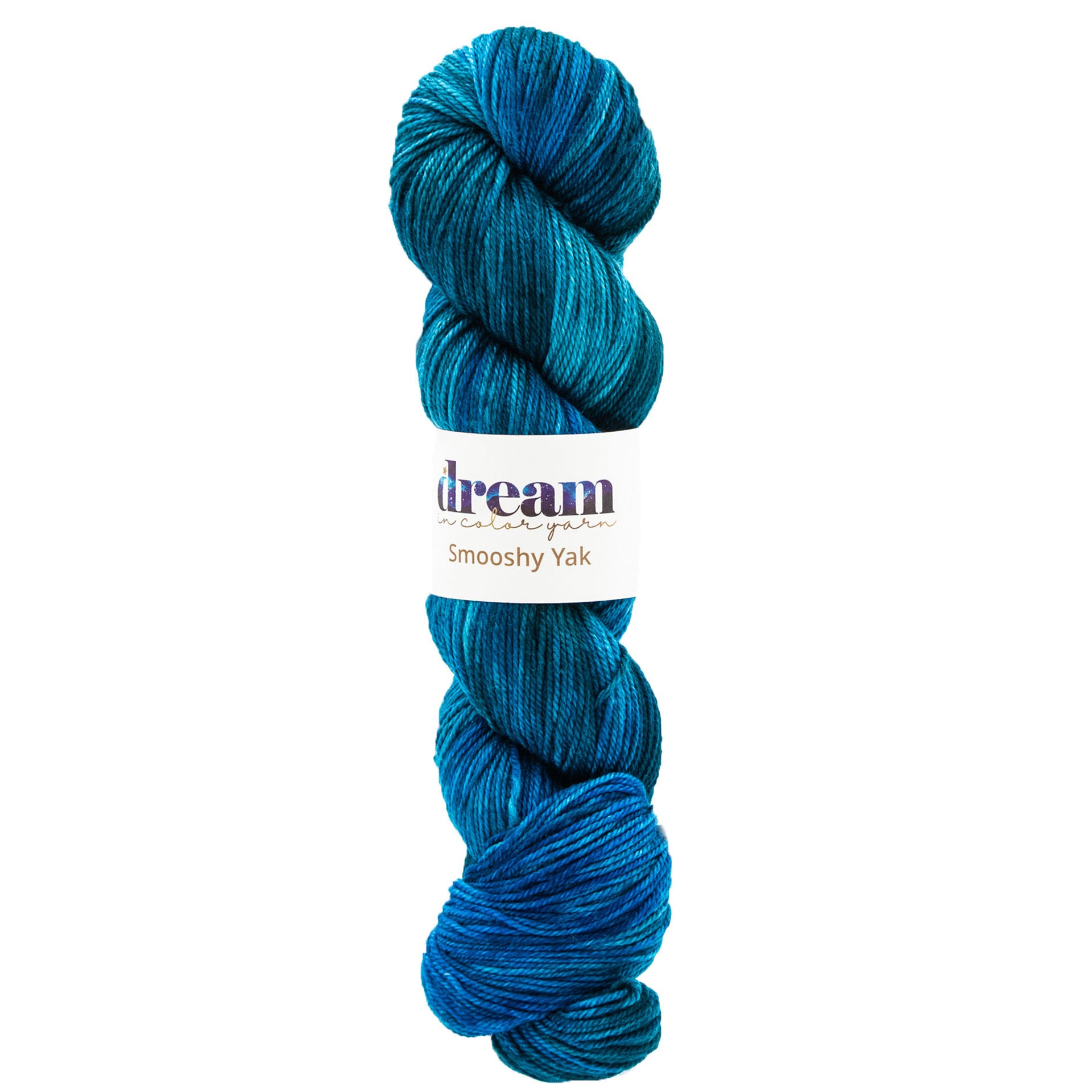 Dream in Color Smooshy Yak Yarn - Bluefish - Zoom Image
