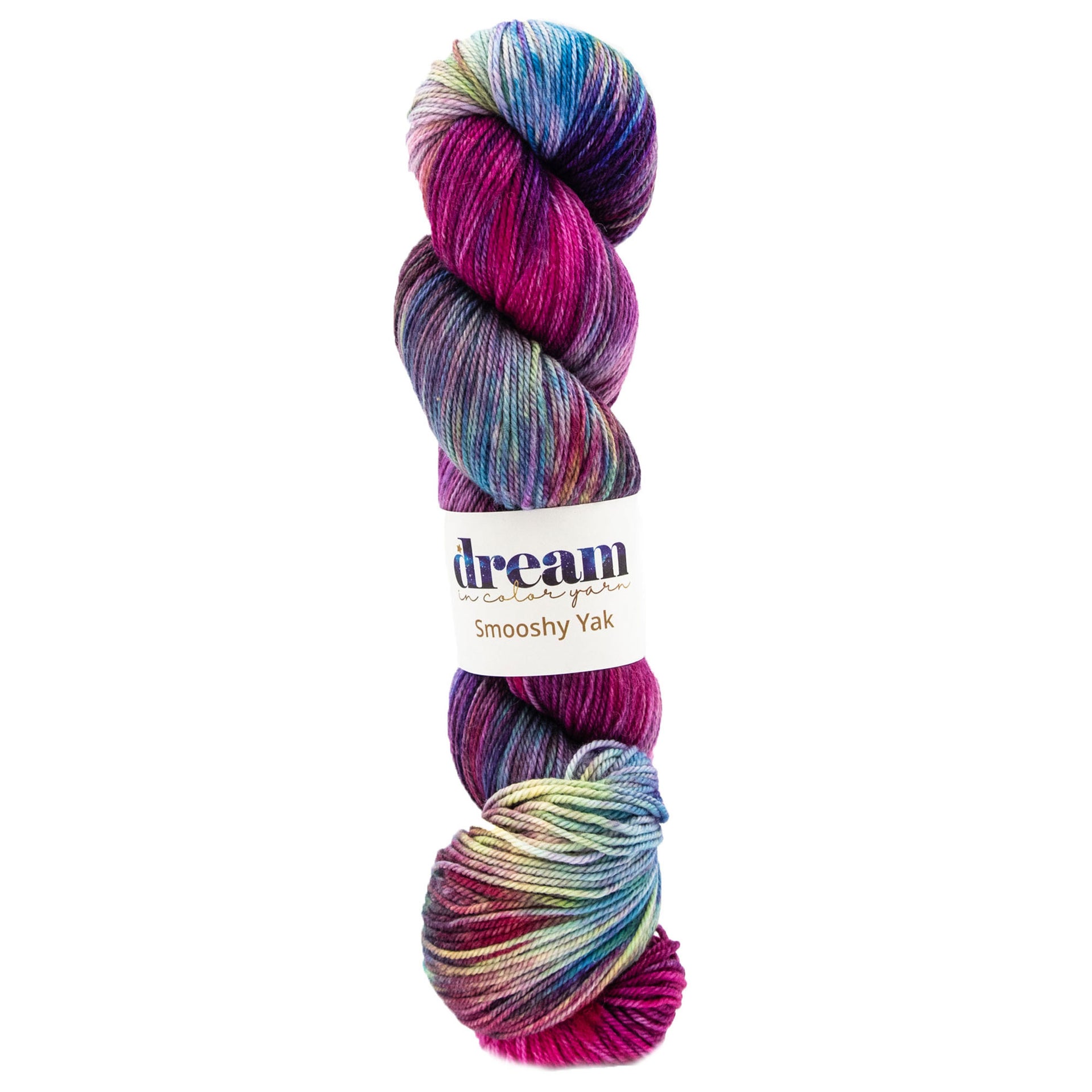 Dream in Color Smooshy Yak Yarn - Cabaret - Zoom Image
