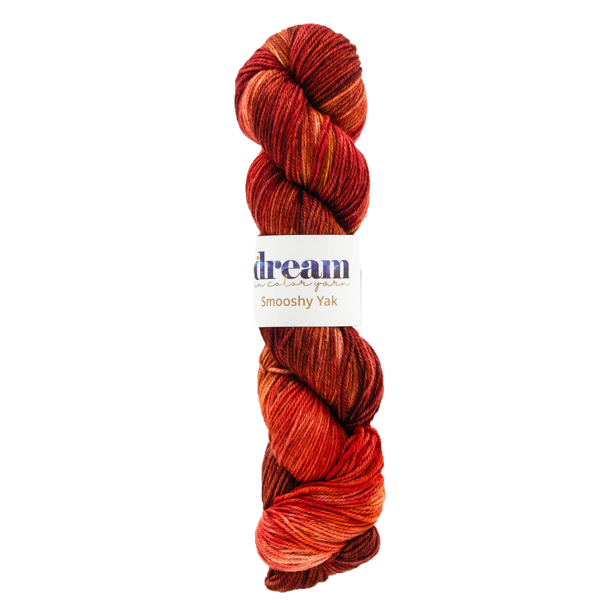 Dream in Color Smooshy Yak Yarn - Chili - Zoom Image
