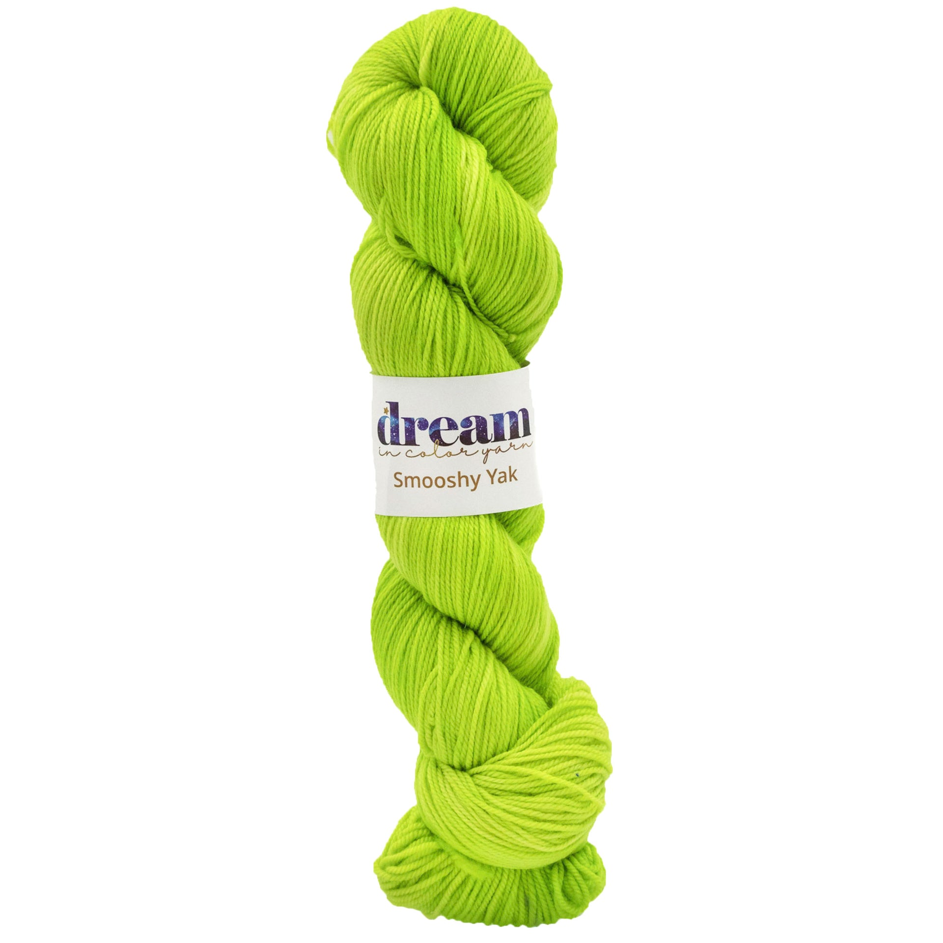 Dream in Color Smooshy Yak Yarn - Pickle Ball - Zoom Image
