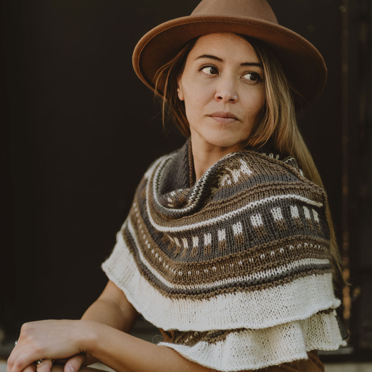 Yarn Citizen Peruvian Knit Shawl Kit - Extra Image
