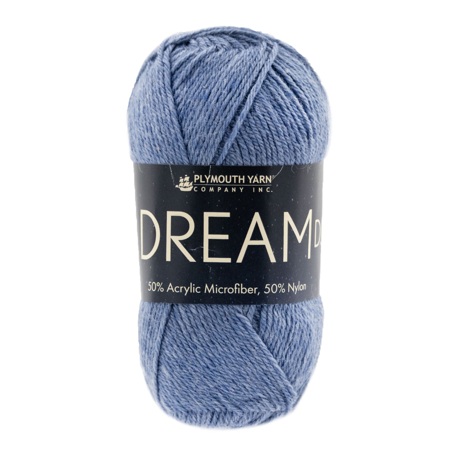 Plymouth Yarn Dreambaby DK Yarn - 176 Denim Heather - Zoom Image
