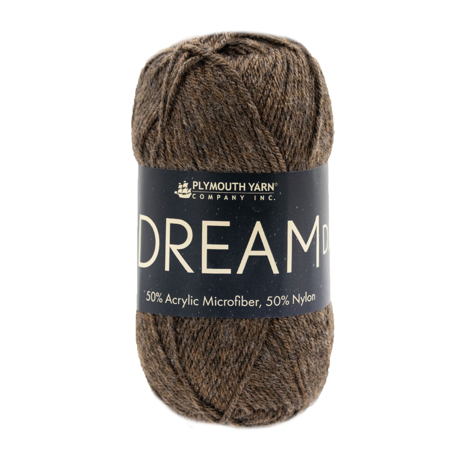 Plymouth Yarn Dreambaby DK Yarn - 177 Coffee Heather - Zoom Image
