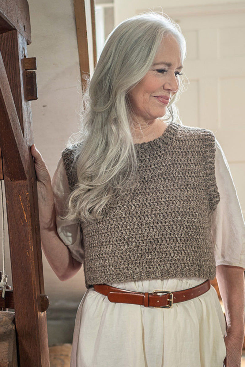 Berroco Hearthside Patterns - Talbot Vest - PDF Download - Extra Image
