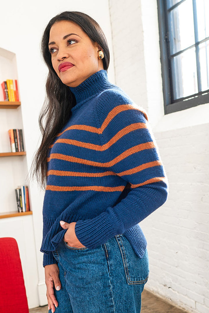 Berroco Merino 401 Patterns - Bressummer Sweater - PDF Download - Extra Image