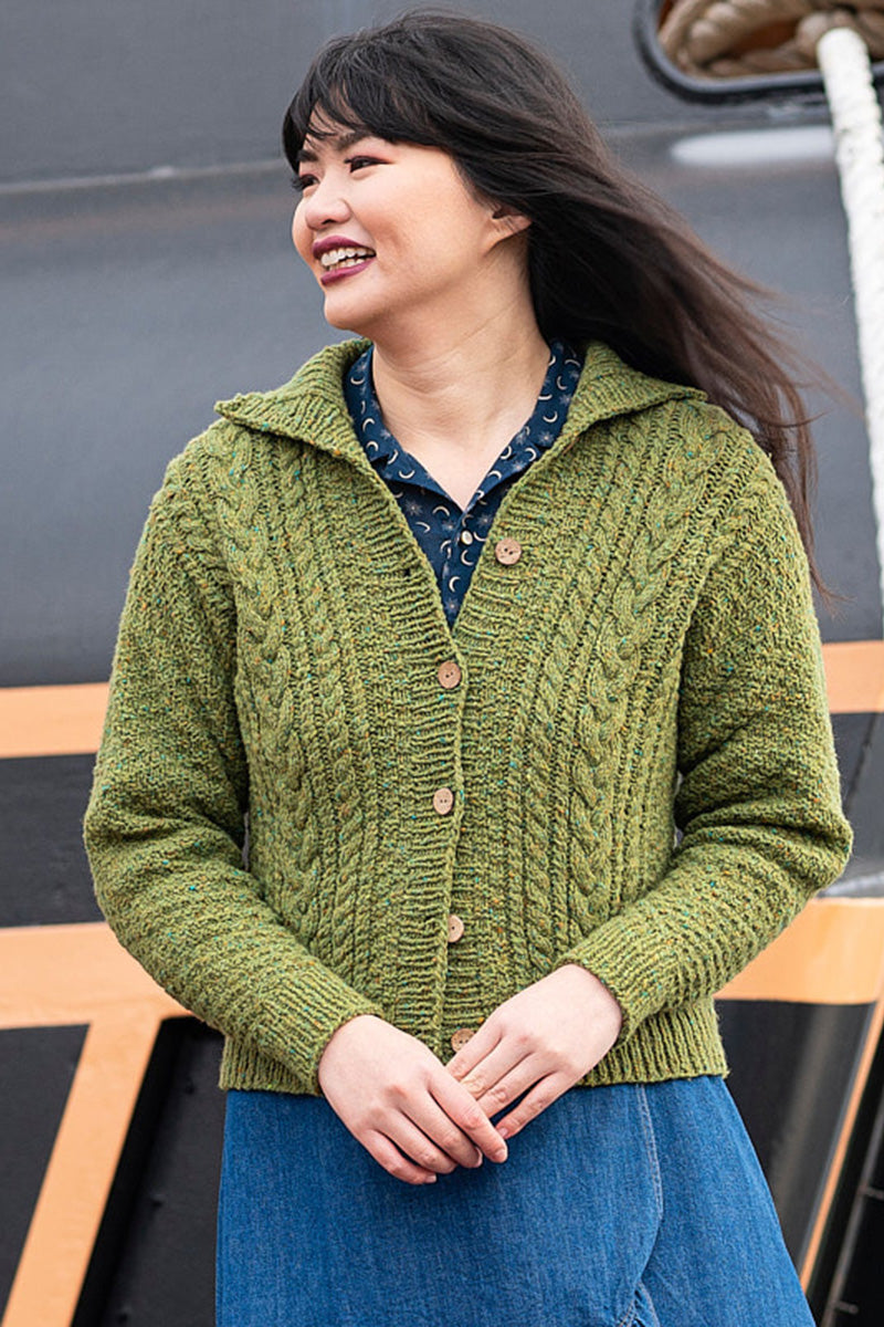 Berroco Millstone Tweed Patterns - Graves Cardigan - PDF Download - Extra Image
