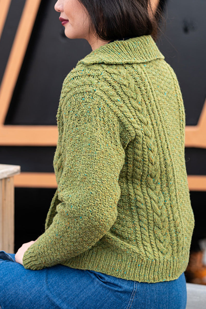 Berroco Millstone Tweed Patterns - Graves Cardigan - PDF Download - Extra Image
