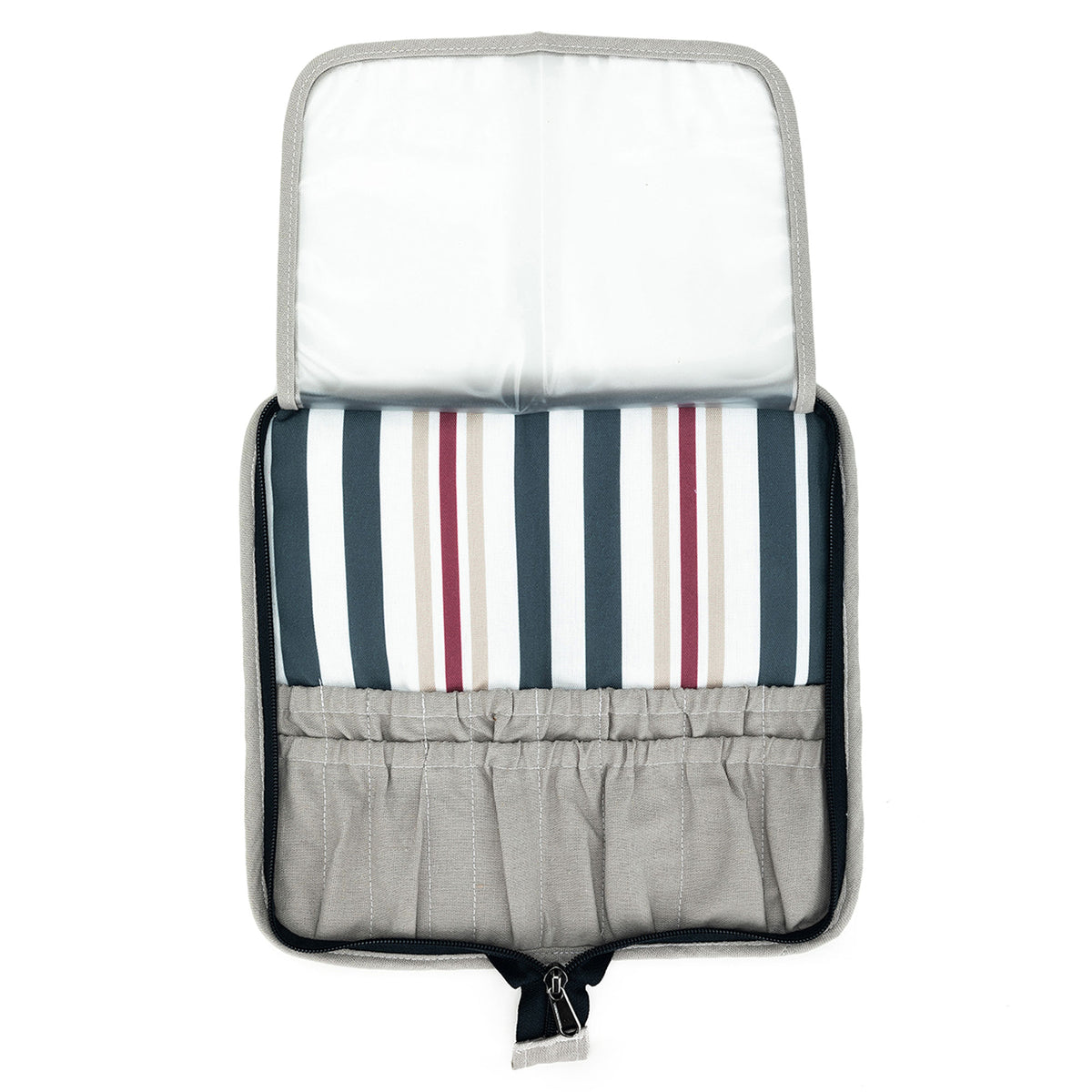 della Q Chicken Boots DPN/Crochet Hook Case - *Linen - Pebble - Zoom Image
