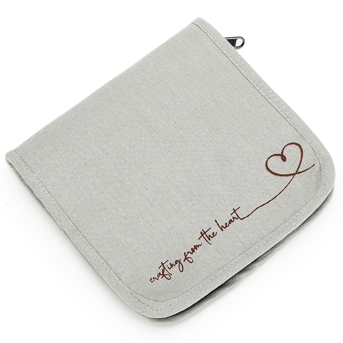 della Q Chicken Boots Interchangeable Needle Case - *Linen - Pebble - Extra Image