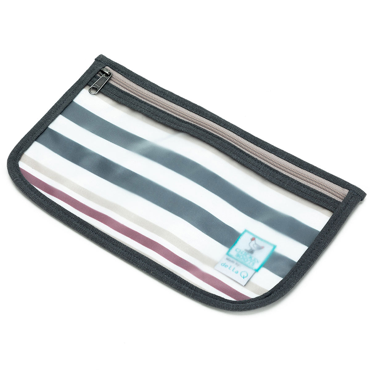 della Q Chicken Boots Notions Case - *Linen - Slate - Extra Image