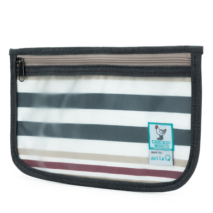 della Q Chicken Boots Notions Case - *Linen - Pebble - Extra Image