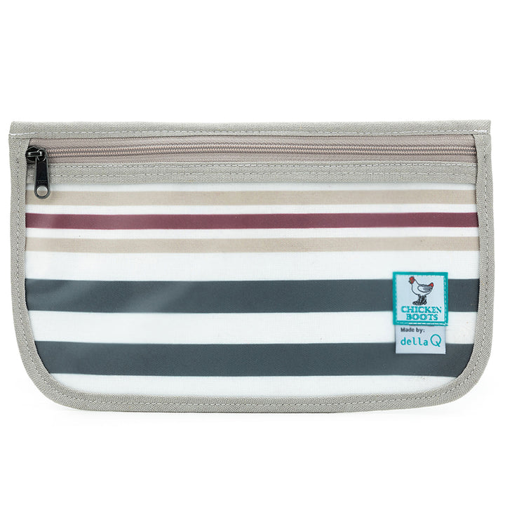 della Q Chicken Boots Notions Case - *Linen - Pebble - Zoom Image