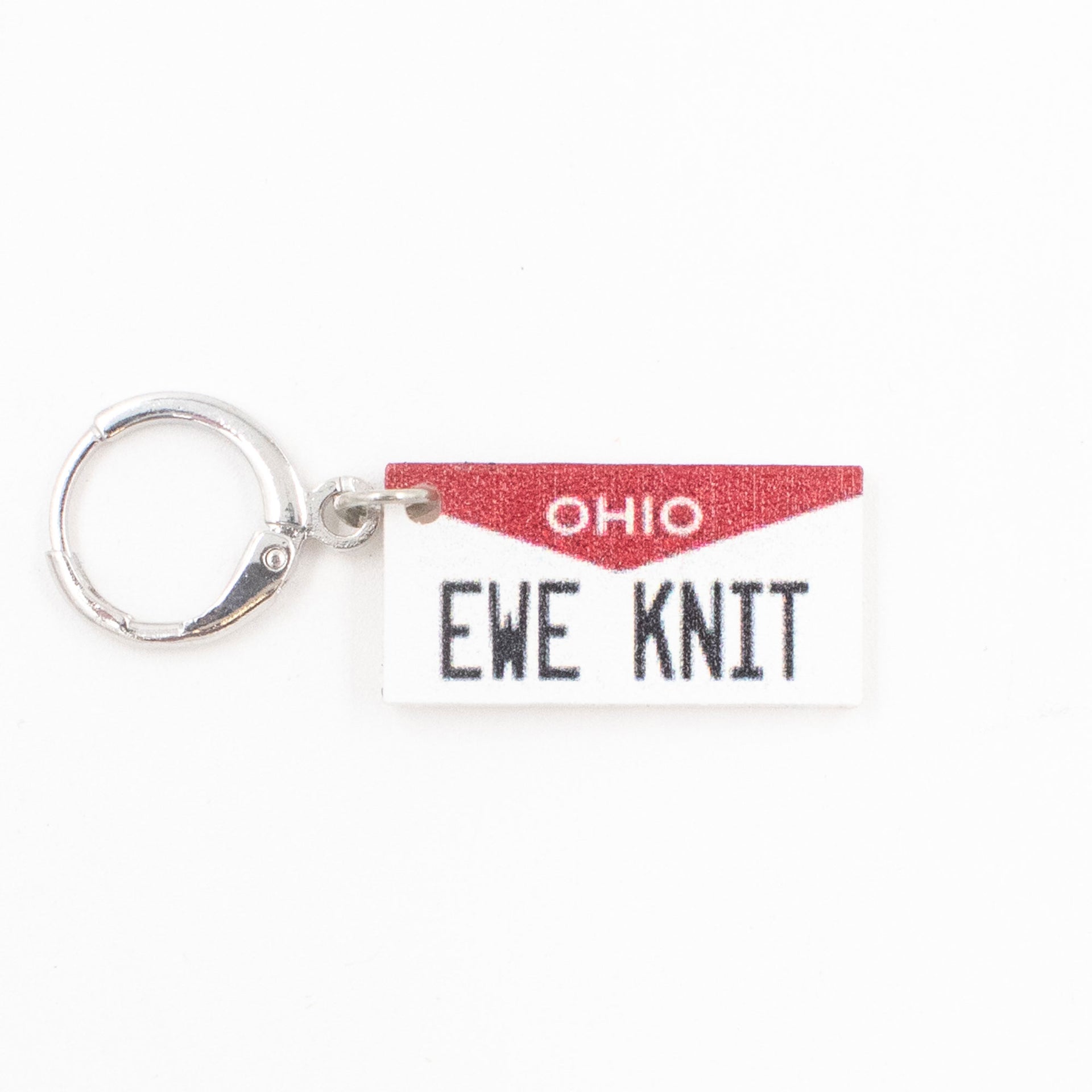 Jimmy Beans Wool State Stitch Markers - Ohio - Zoom Image
