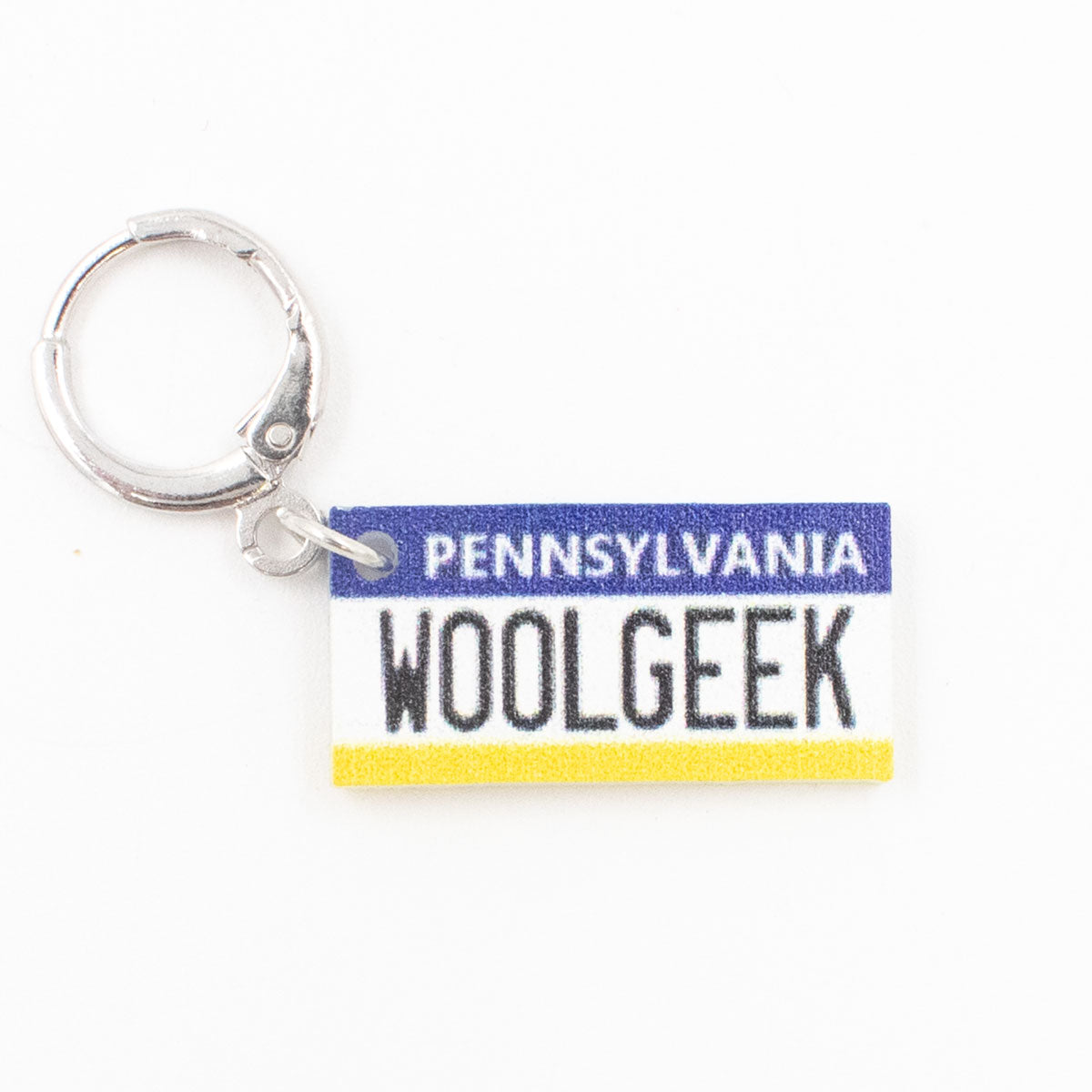 Jimmy Beans Wool State Stitch Markers - Pennsylvania - Extra Image