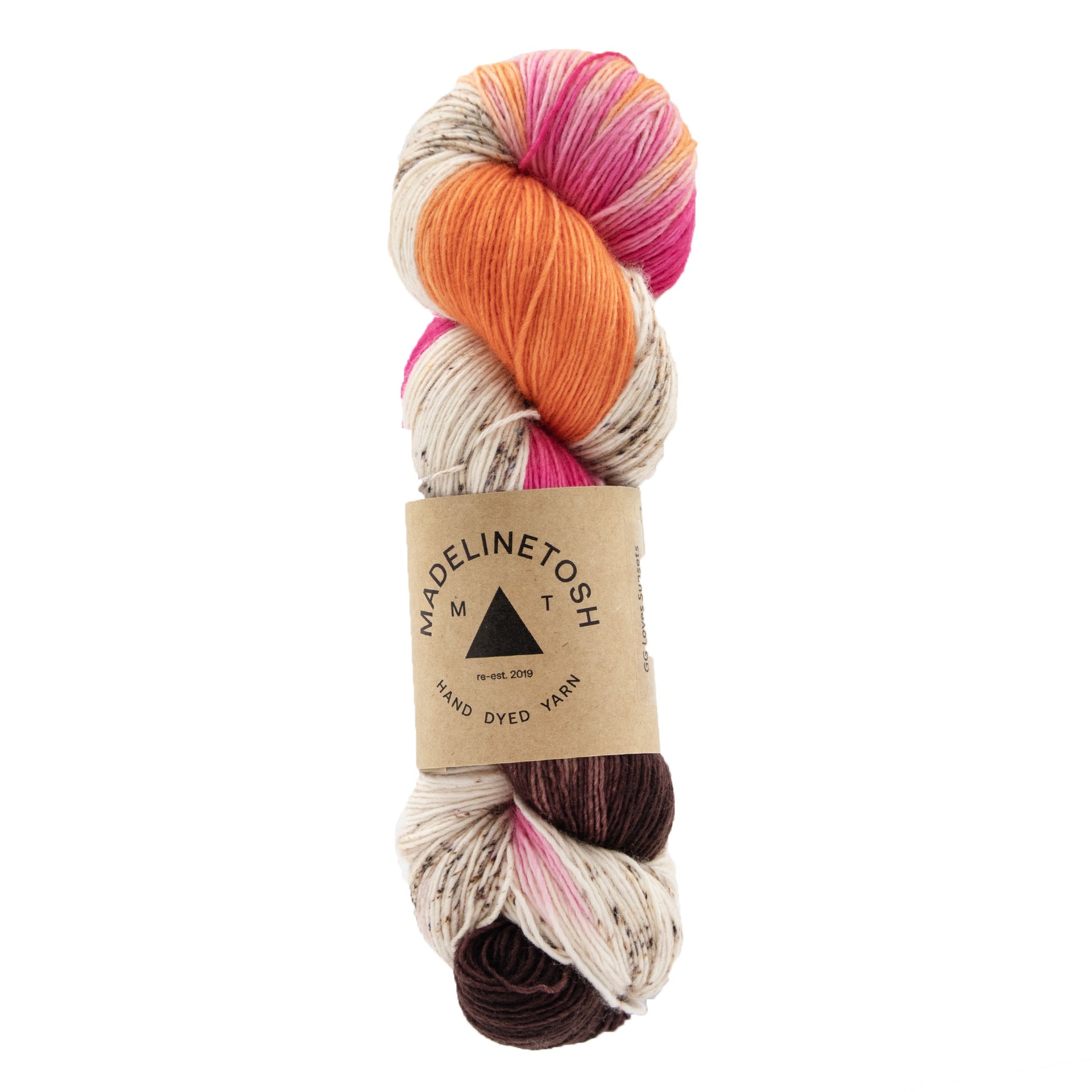 Madelinetosh Tosh Merino Light Yarn - GG Loves Sunsets - Zoom Image
