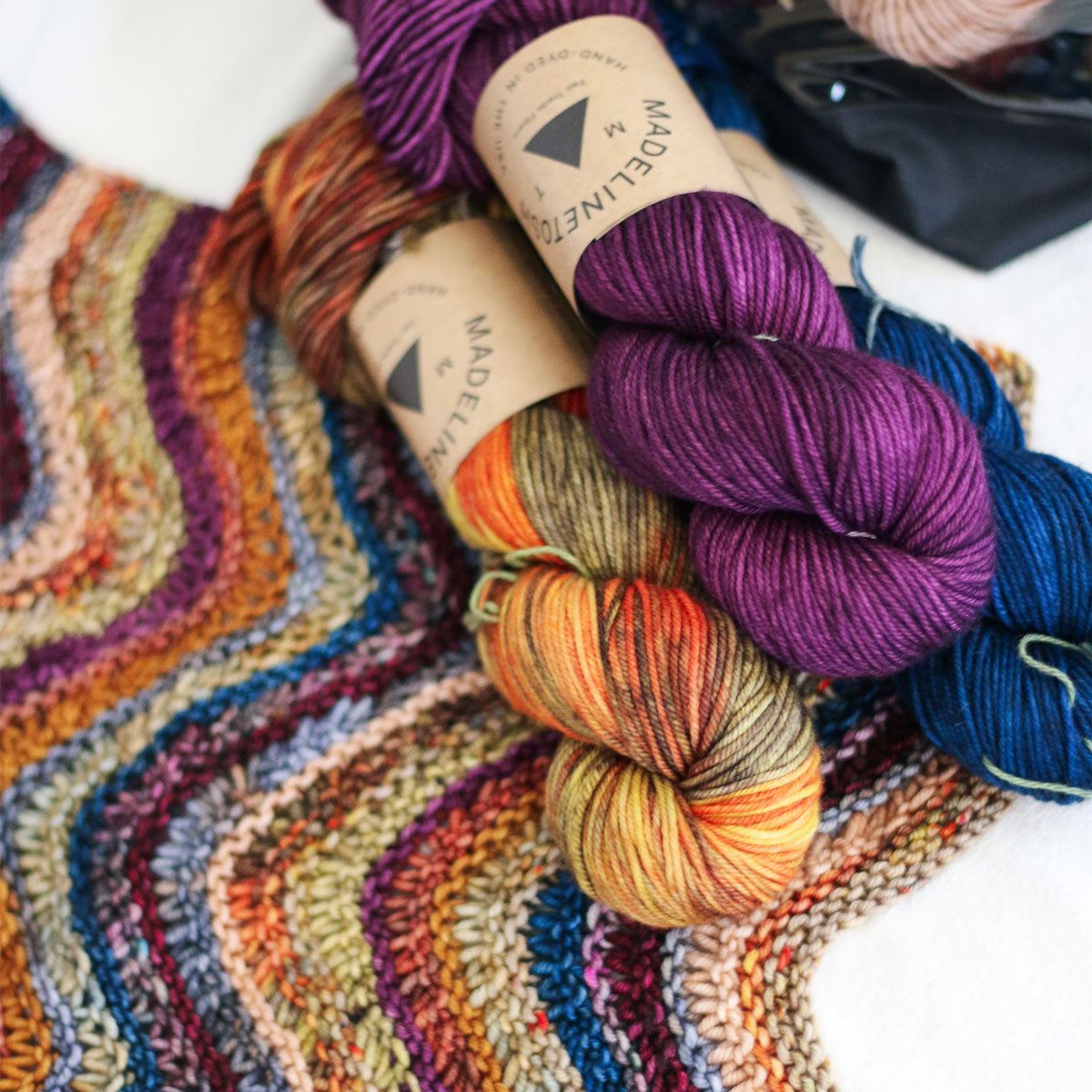 Madelinetosh Mood Blanket - Original Kits - Extra Image
