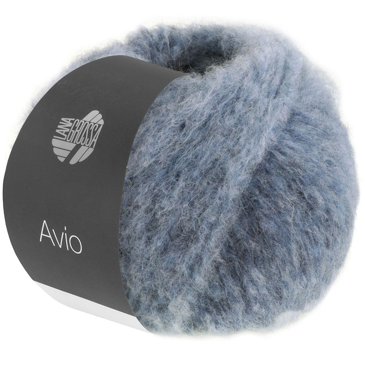 Lana Grossa Avio Yarn - 06 Jeans/Light Blue - Extra Image
