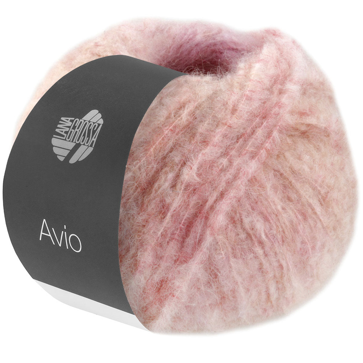 Lana Grossa Avio Yarn - 16 Pink-Beige/Dusty Pink - Extra Image
