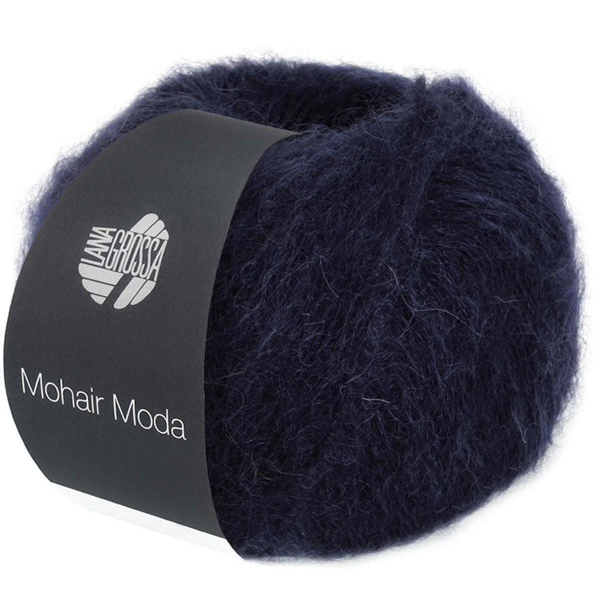 Lana Grossa Mohair Moda Yarn - 05 Night Blue - Extra Image
