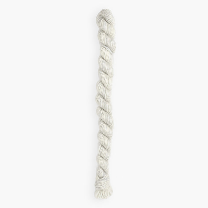 Madelinetosh Unicorn Tails Yarn - Sparkle White - Zoom Image