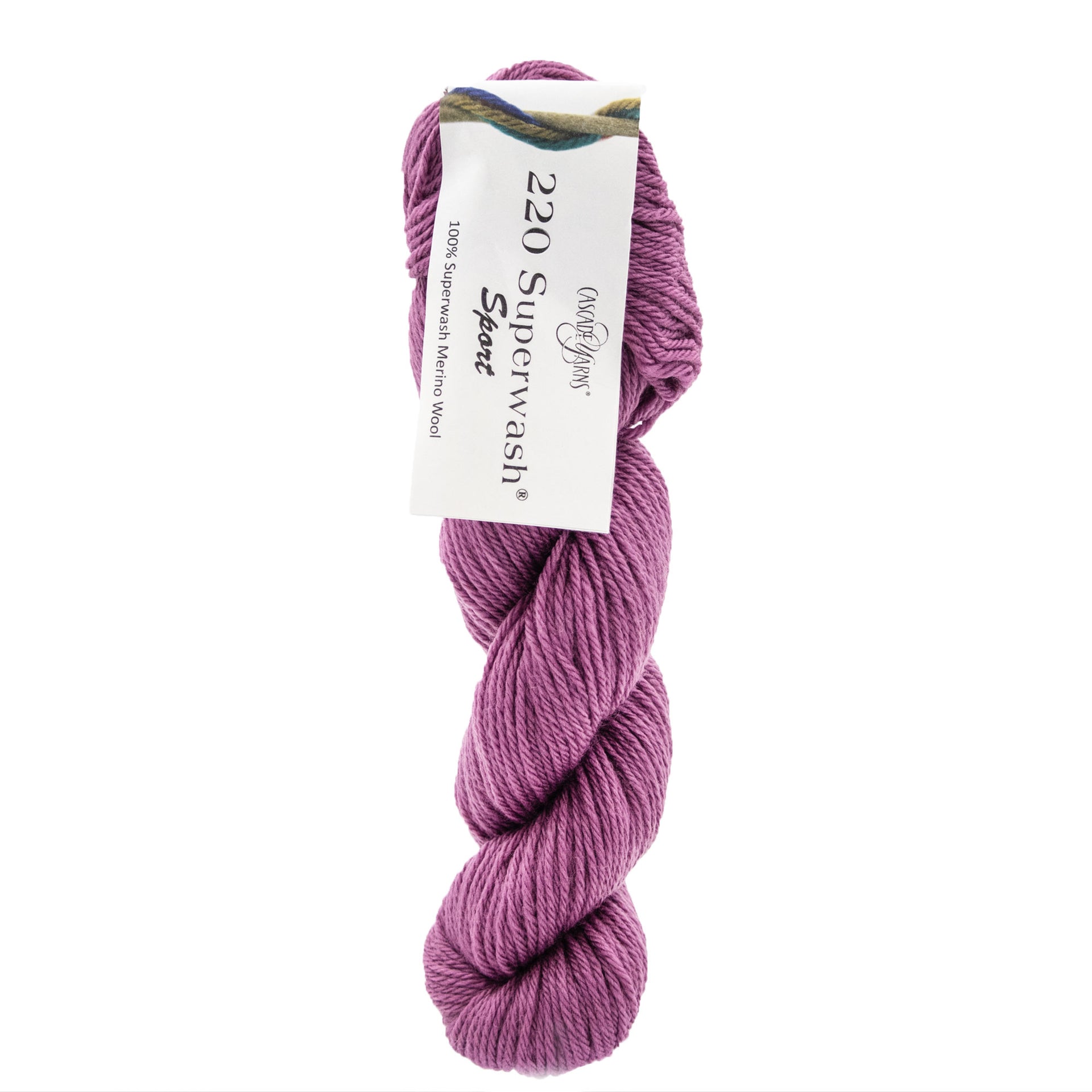 Cascade Yarns 220 Superwash Sport Yarn - 323 Mauve - Zoom Image
