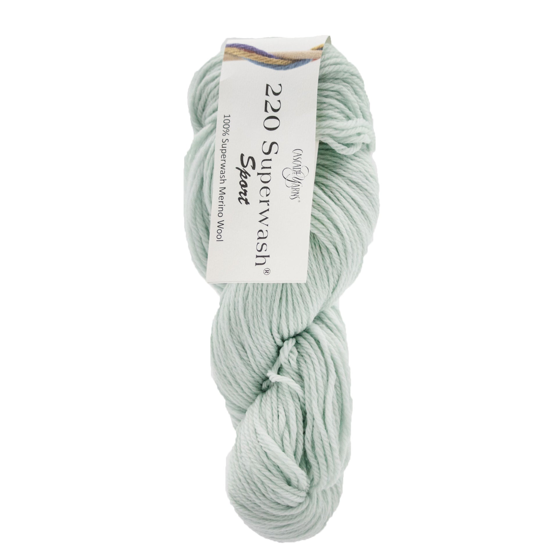 Cascade Yarns 220 Superwash Sport Yarn - 500 Dawn Blue - Zoom Image
