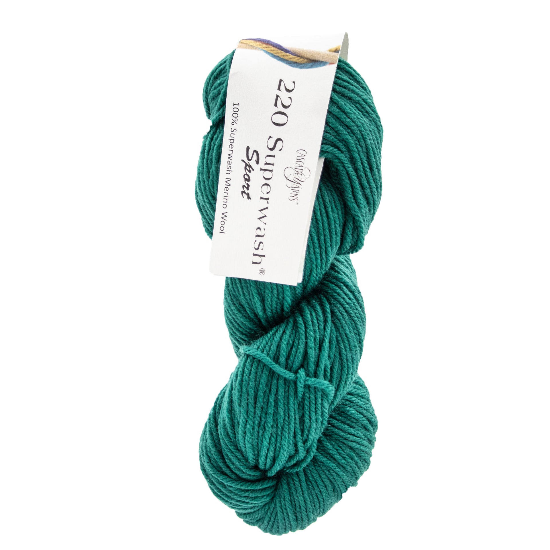 Cascade Yarns 220 Superwash Sport Yarn - 501 Alpine Green - Zoom Image
