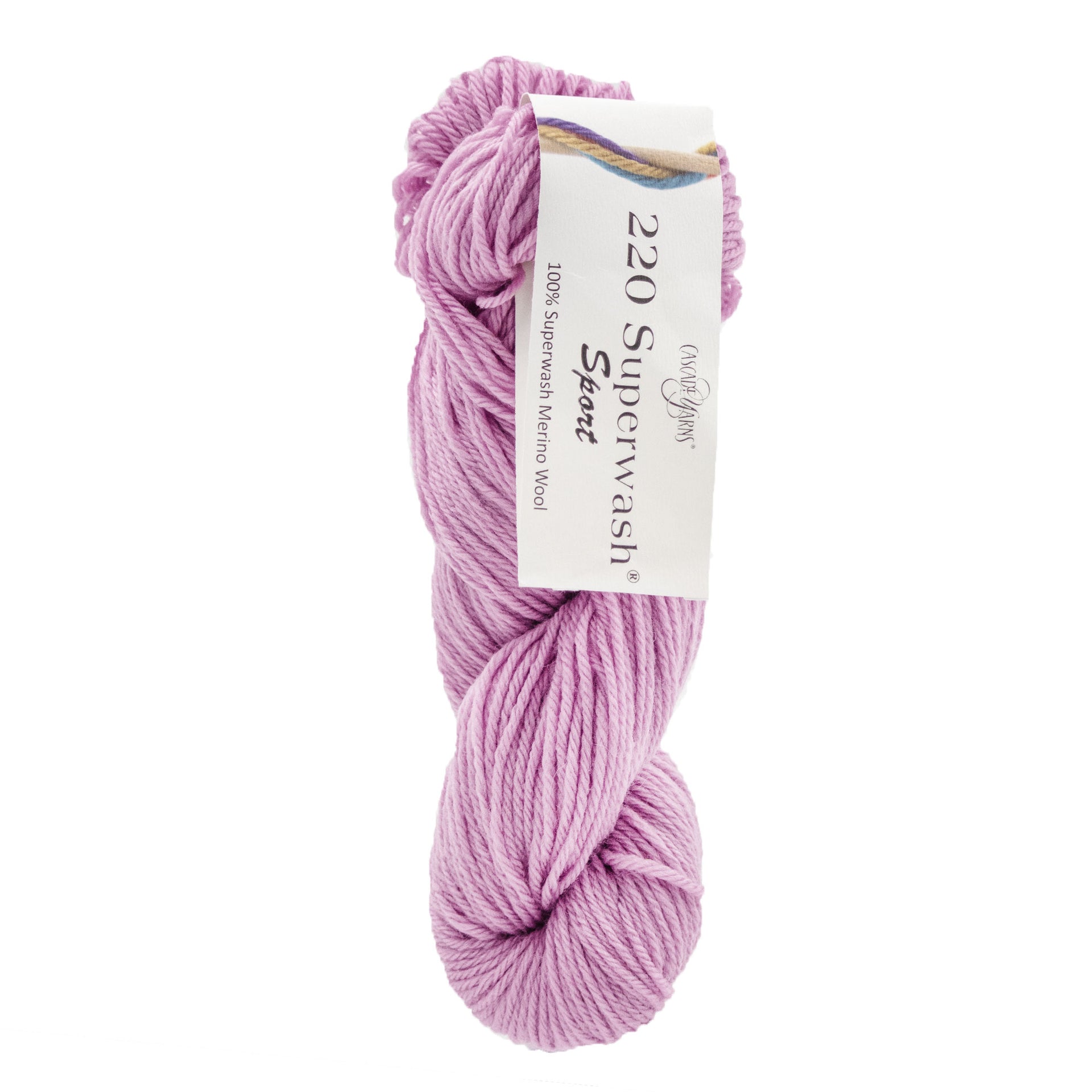 Cascade Yarns 220 Superwash Sport Yarn - 503 Mauve Shadow - Zoom Image
