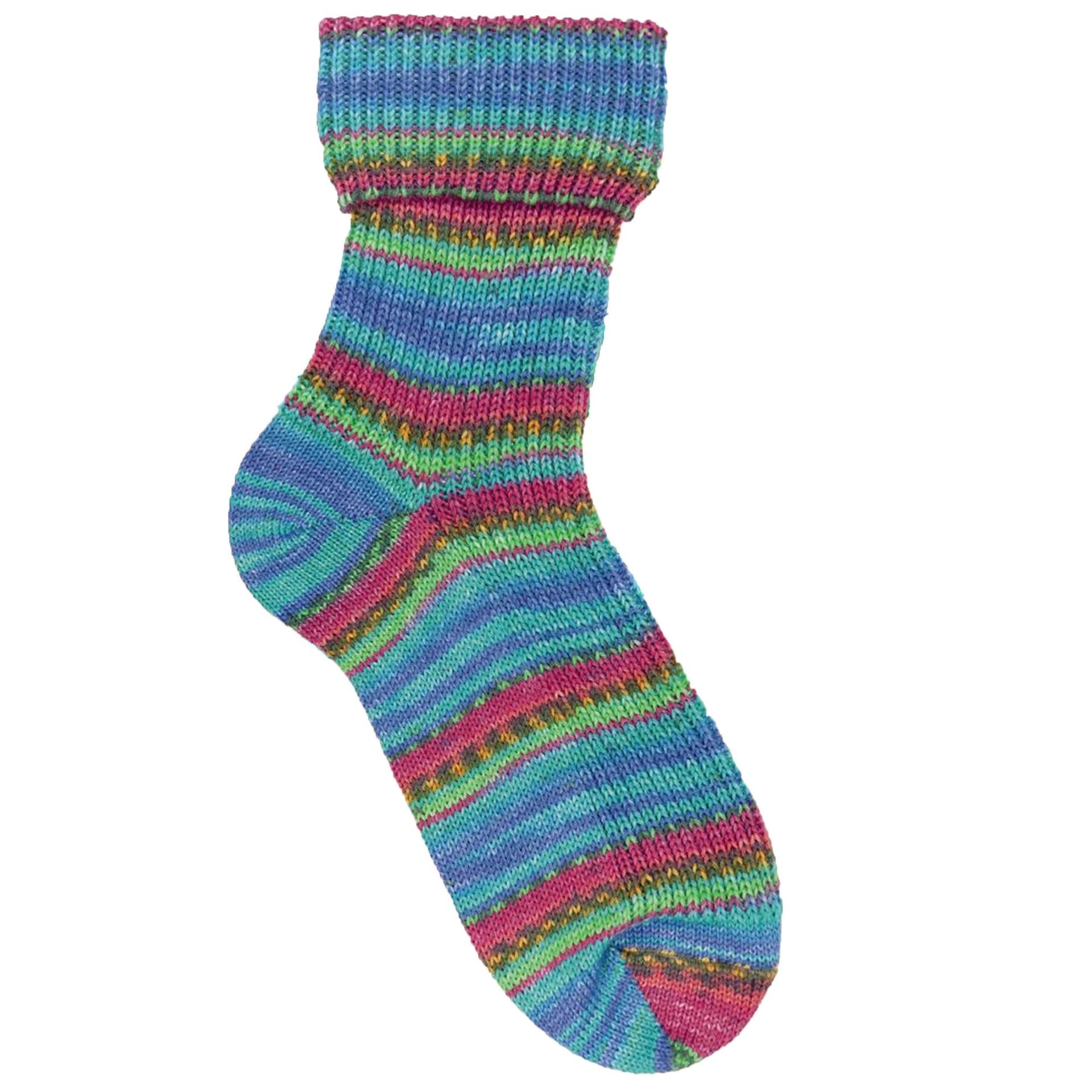 Opal Regenwald: 20th Anniversary Edition Yarn - 9622 Zoey Die Zuckerbäckerin - Zoom Image
