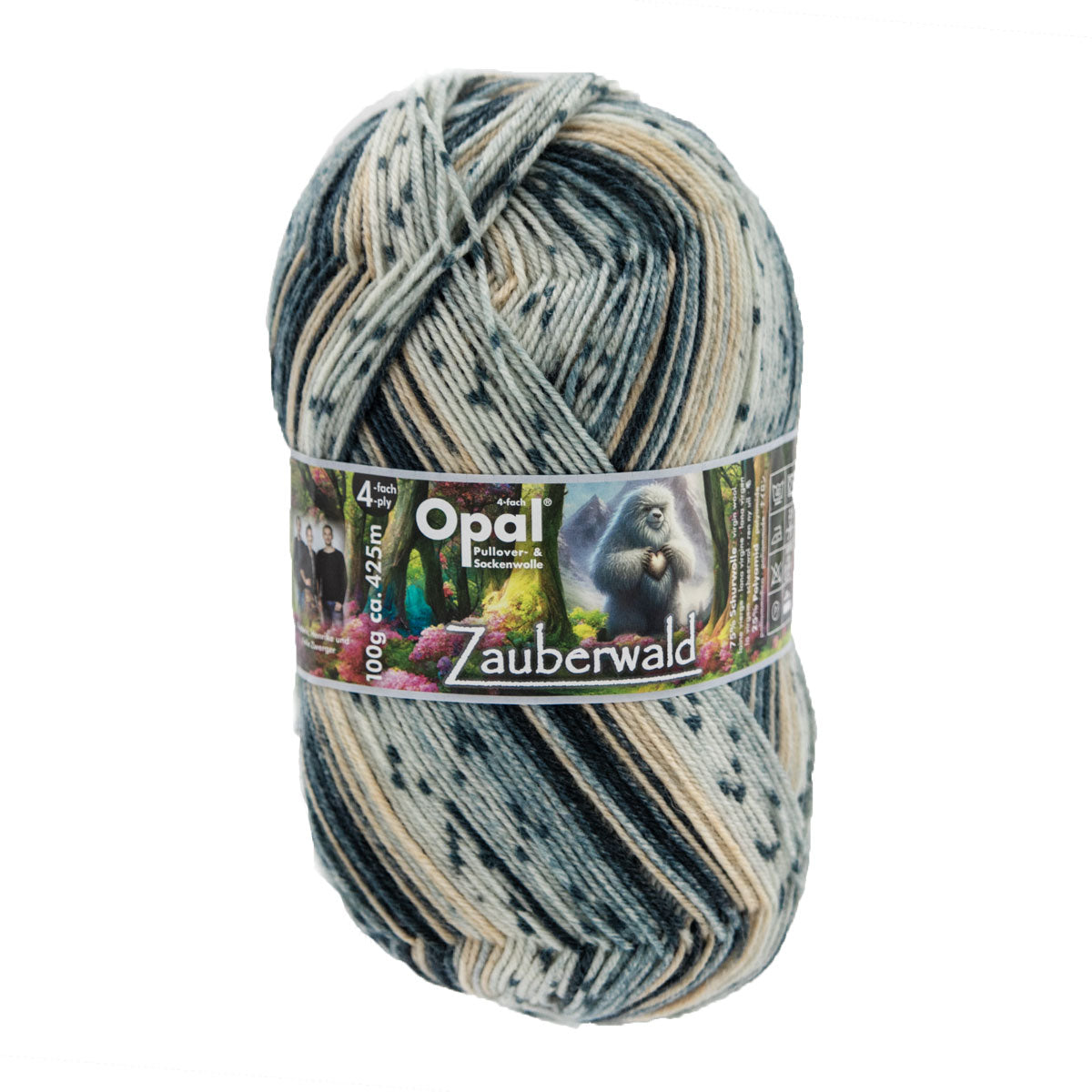 Opal Zauberwald Yarn - 11444 - Extra Image
