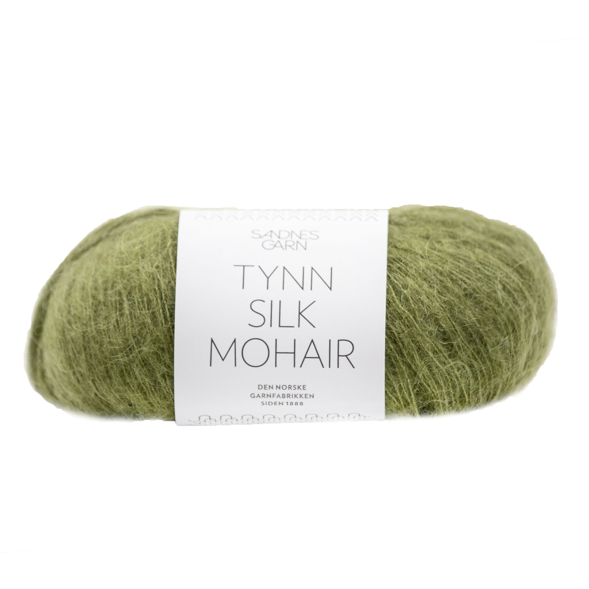 Sandnes Garn  Tynn Silk Mohair Yarn - 9062 Olive Green - Zoom Image