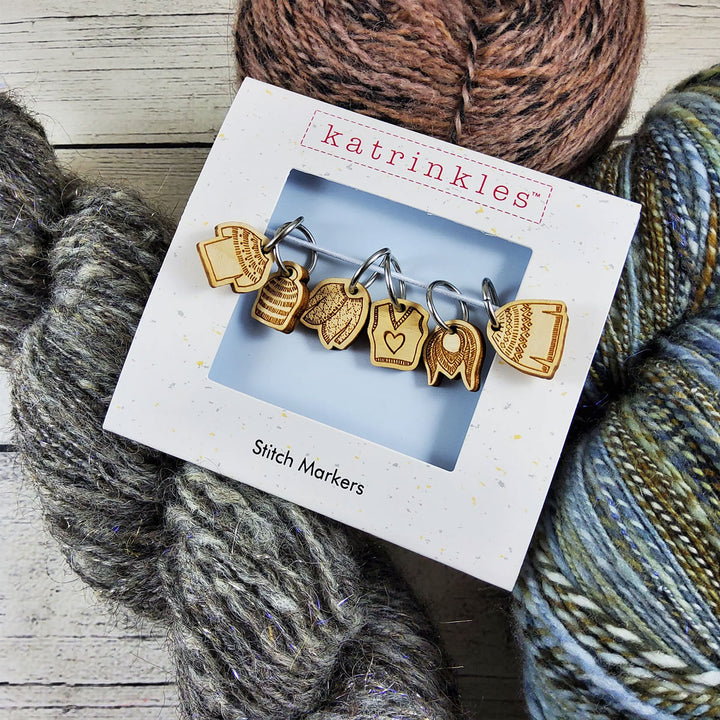 Katrinkles Stitch Markers - Hand Knits - Extra Image